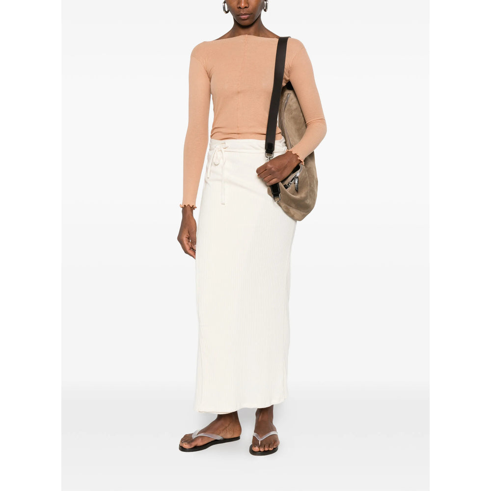 Baserange Brig Skirt — White, view 2