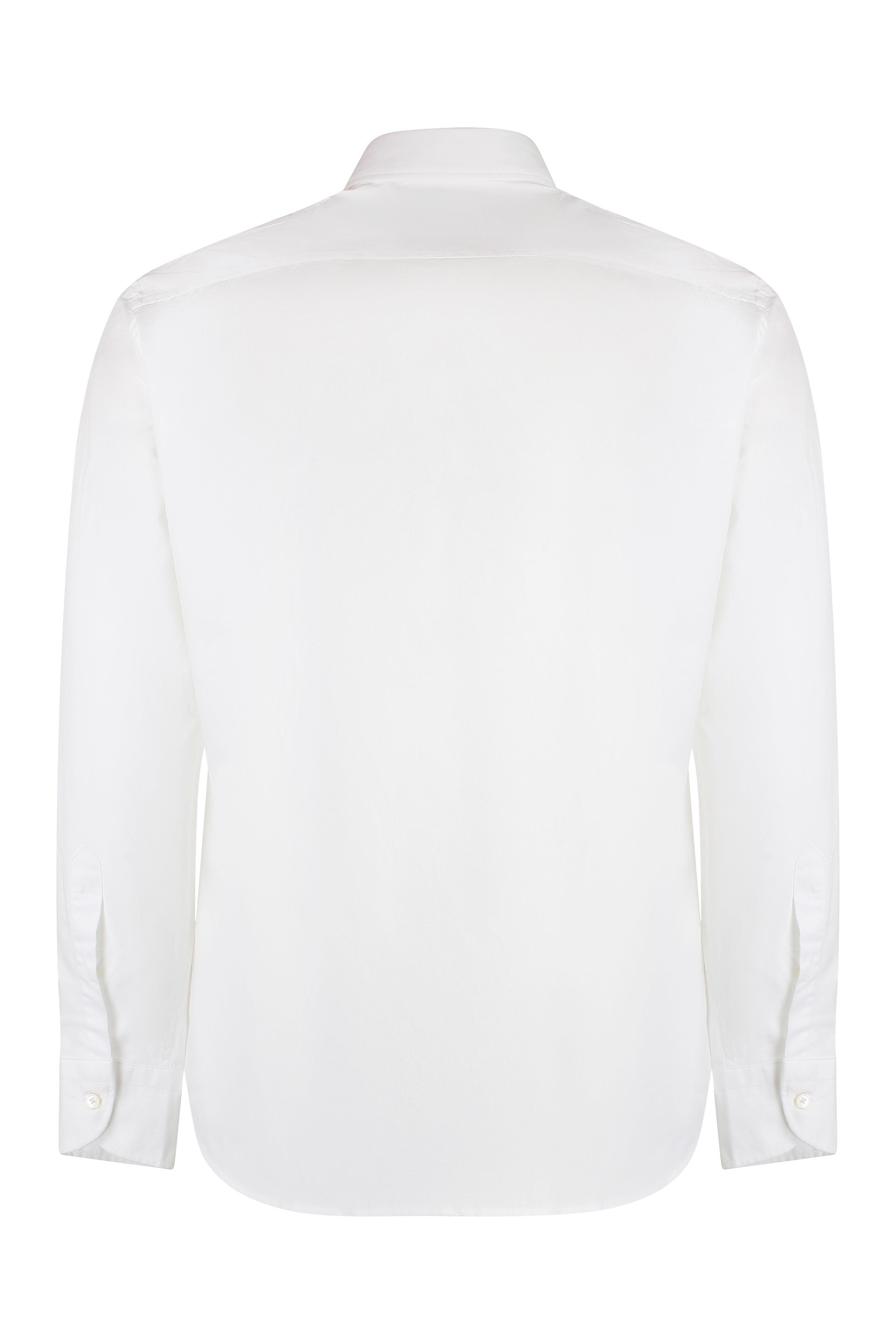 Bastoncino Cotton Shirt — White, view 2