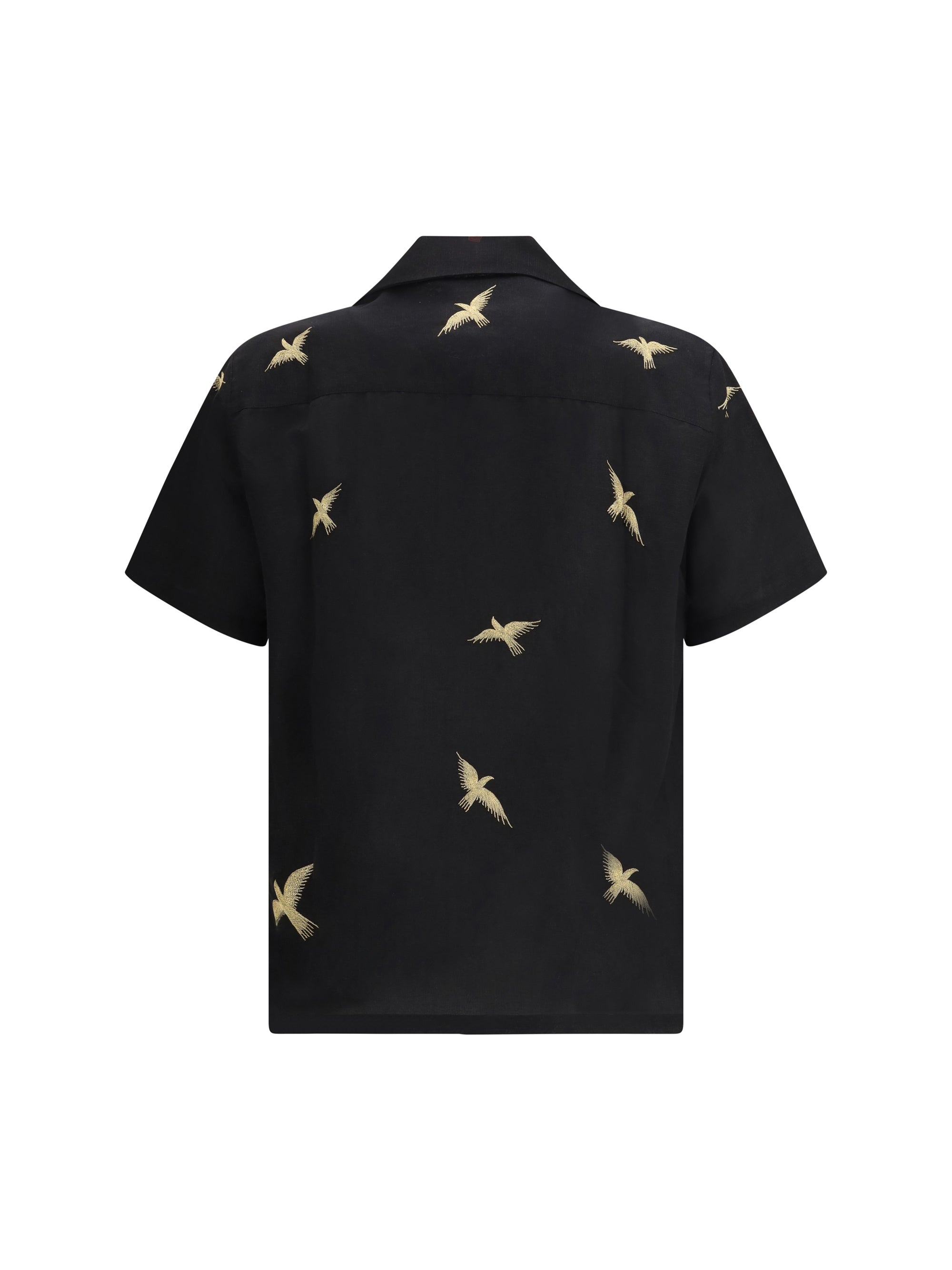 Baziszt Columbus Shirt — Black, view 2