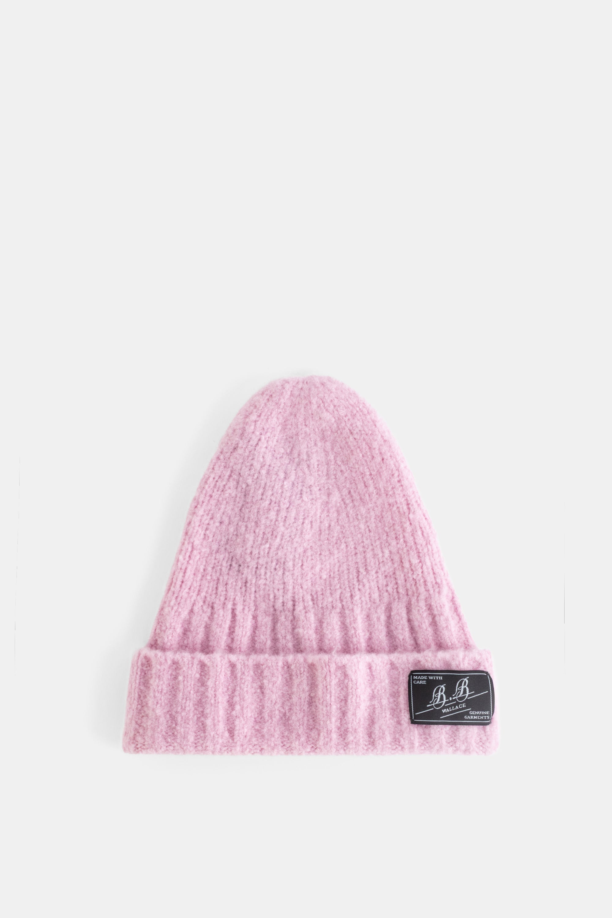Bb Wallace A0011 Wool and Cashmere Beanie — Pink by Bb Wallace