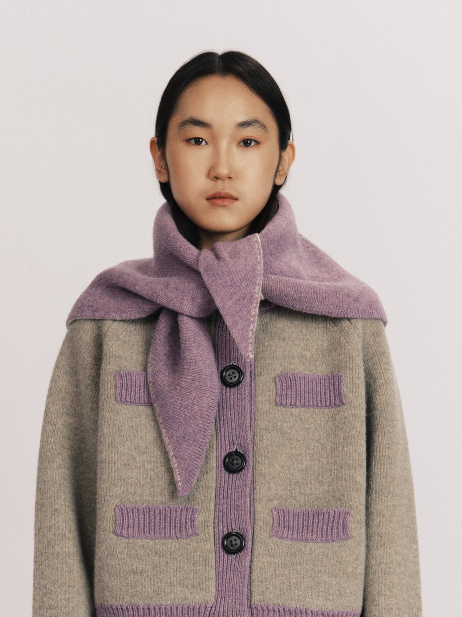 Bb Wallace Scarf — Purple by Bb Wallace