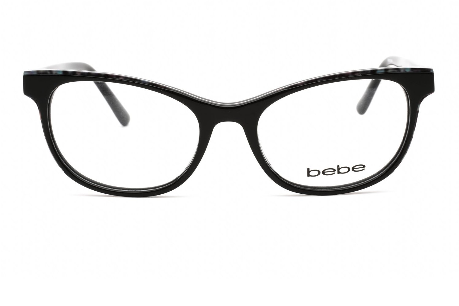 Bebe BB5198 Cat Eye Plastic Eyeglasses — Black, view 2