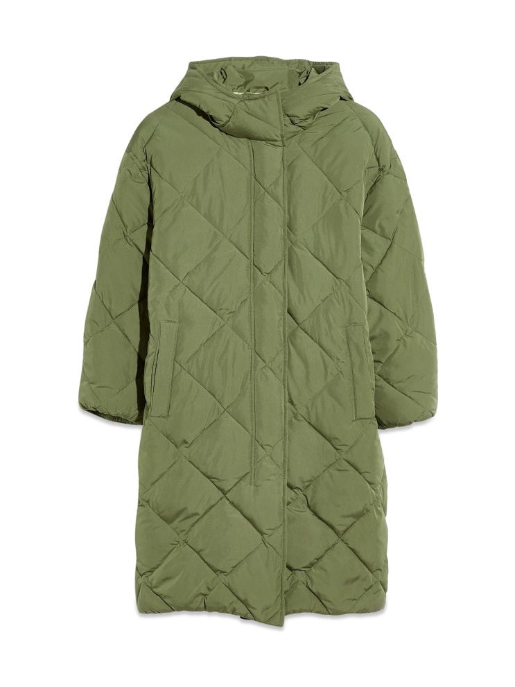 Bellerose Military Green Polyester Parka — Green by Bellerose