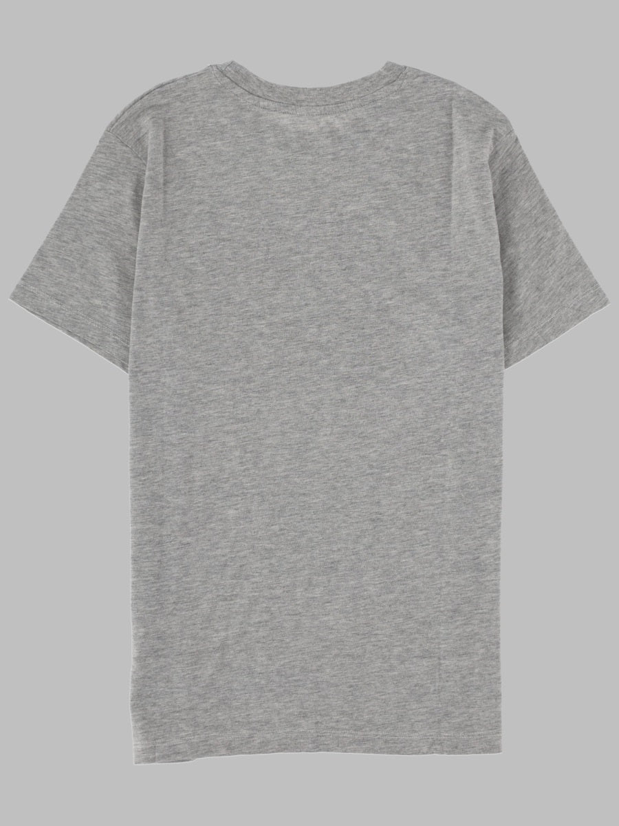 Bellerose Cotton T-Shirt — Gray, view 2