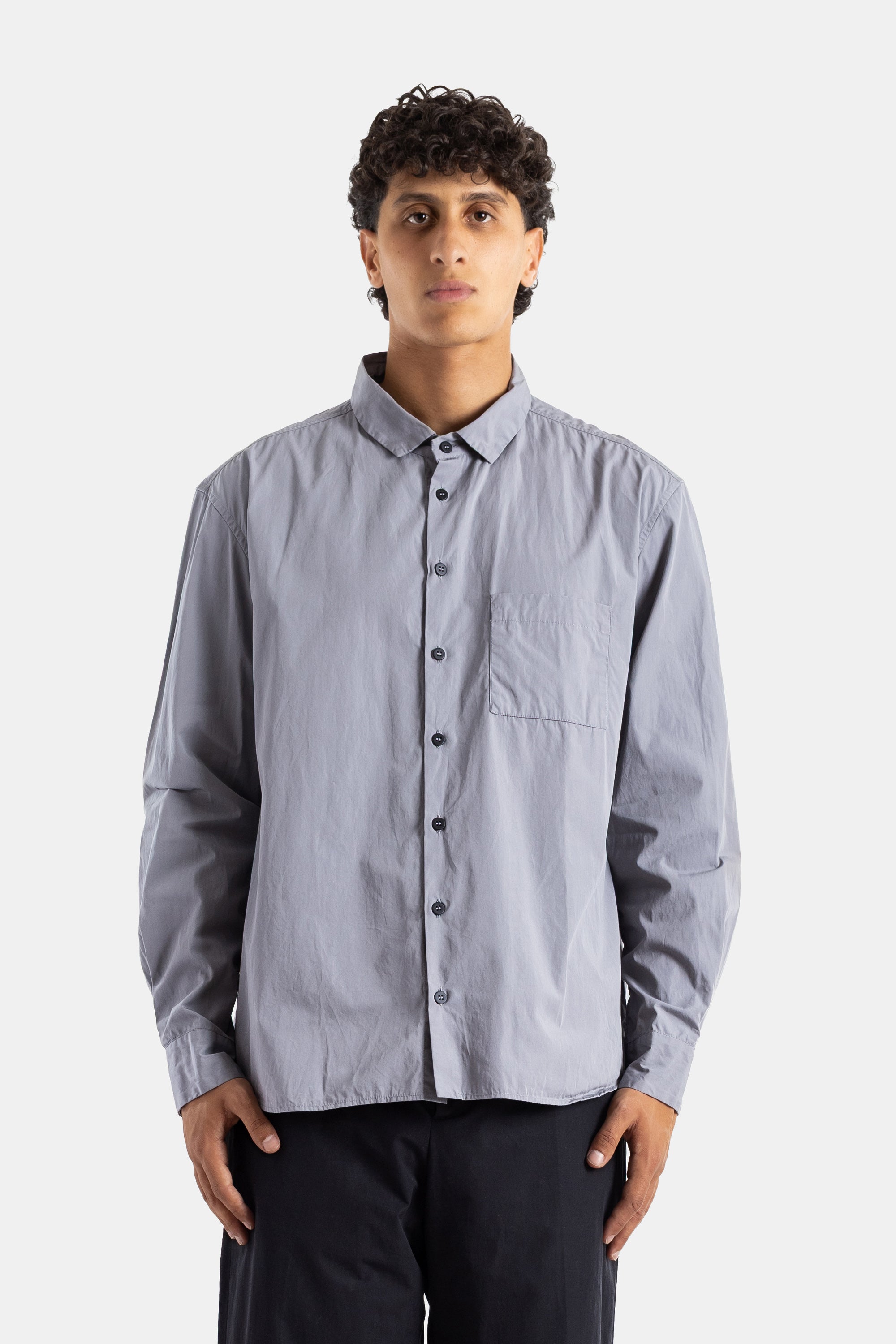 Bergfabel Udo Shirt — Gray by Bergfabel