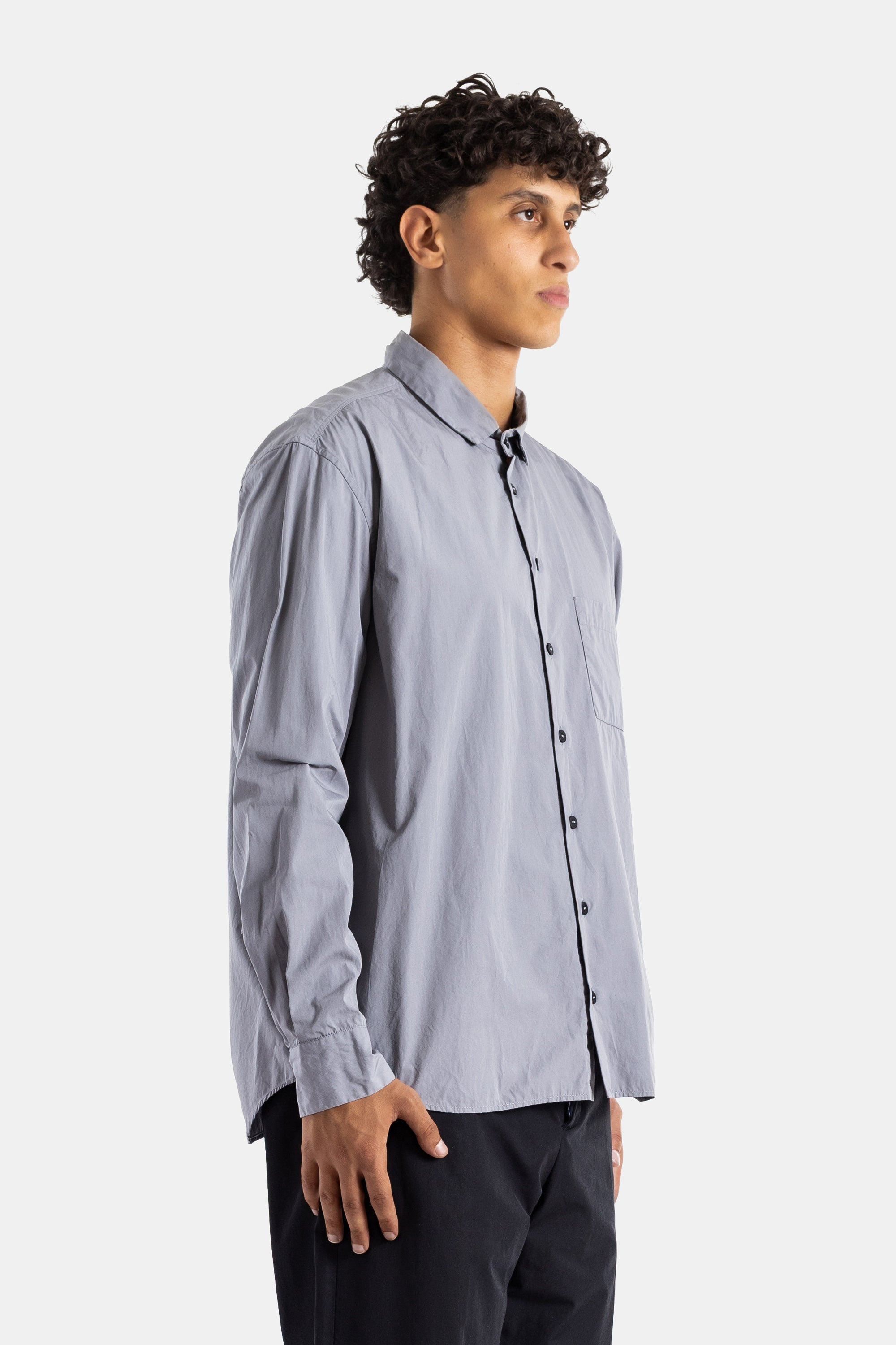 Bergfabel Udo Shirt — Gray, view 2