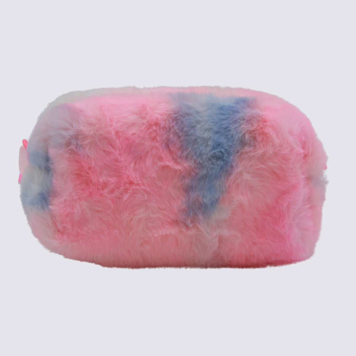 Billieblush Plush Faux Fur with Stars & Hearts Patch Mini Bag — Pink, view 3