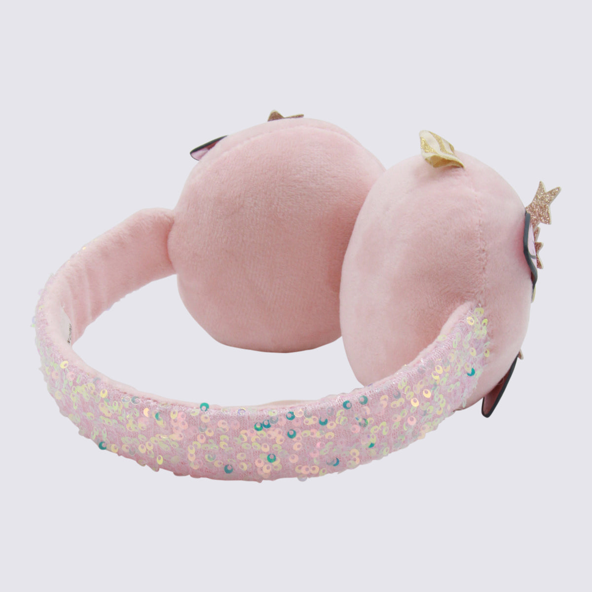 Billieblush U21513 Embellished Plush Bucket Hat — Pink, view 4