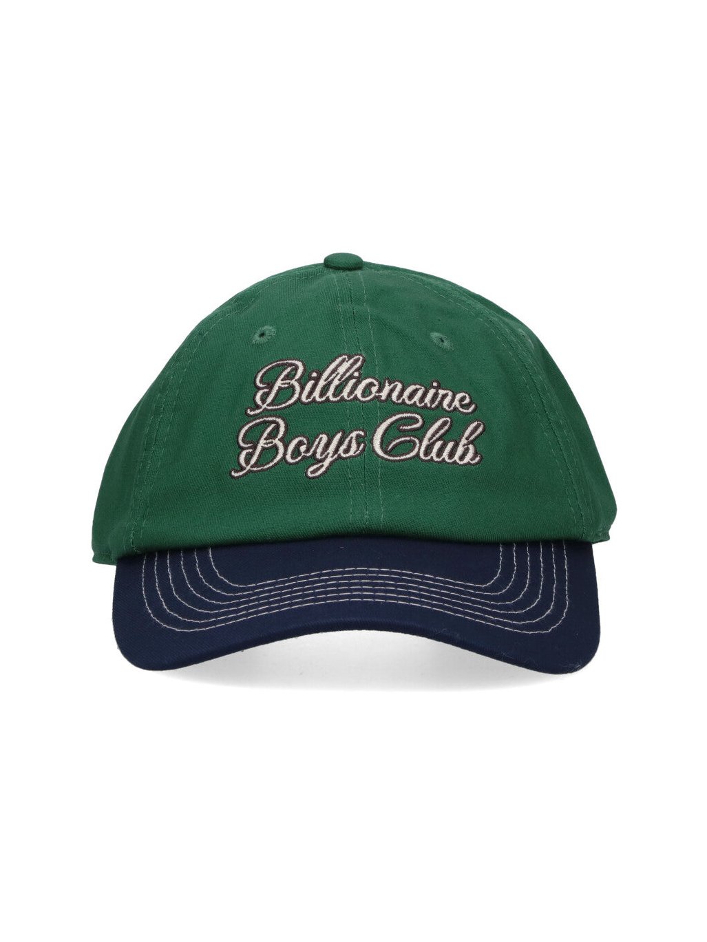 Billionaire B25281 Logo-Embroidered Cotton Twill Baseball Cap — Green by Billionaire