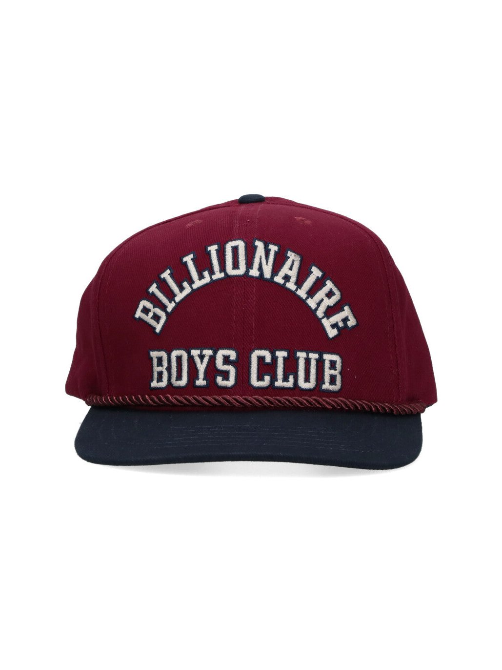 Billionaire B25287 Logo-Embroidered Baseball Cap — Burgundy by Billionaire