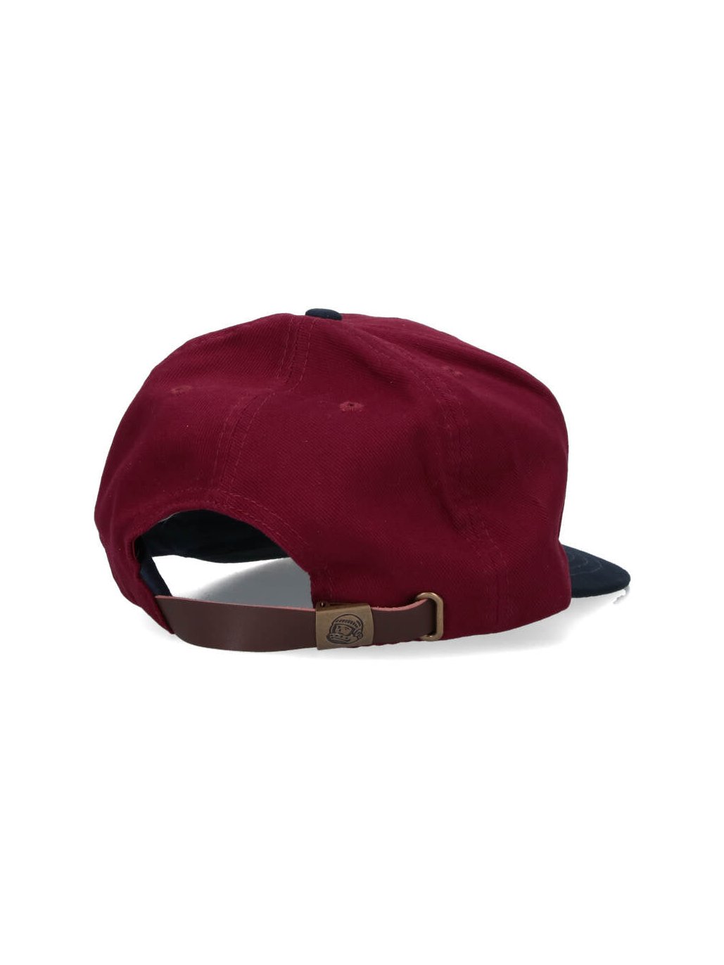 Billionaire B25287 Logo-Embroidered Baseball Cap — Burgundy, view 2