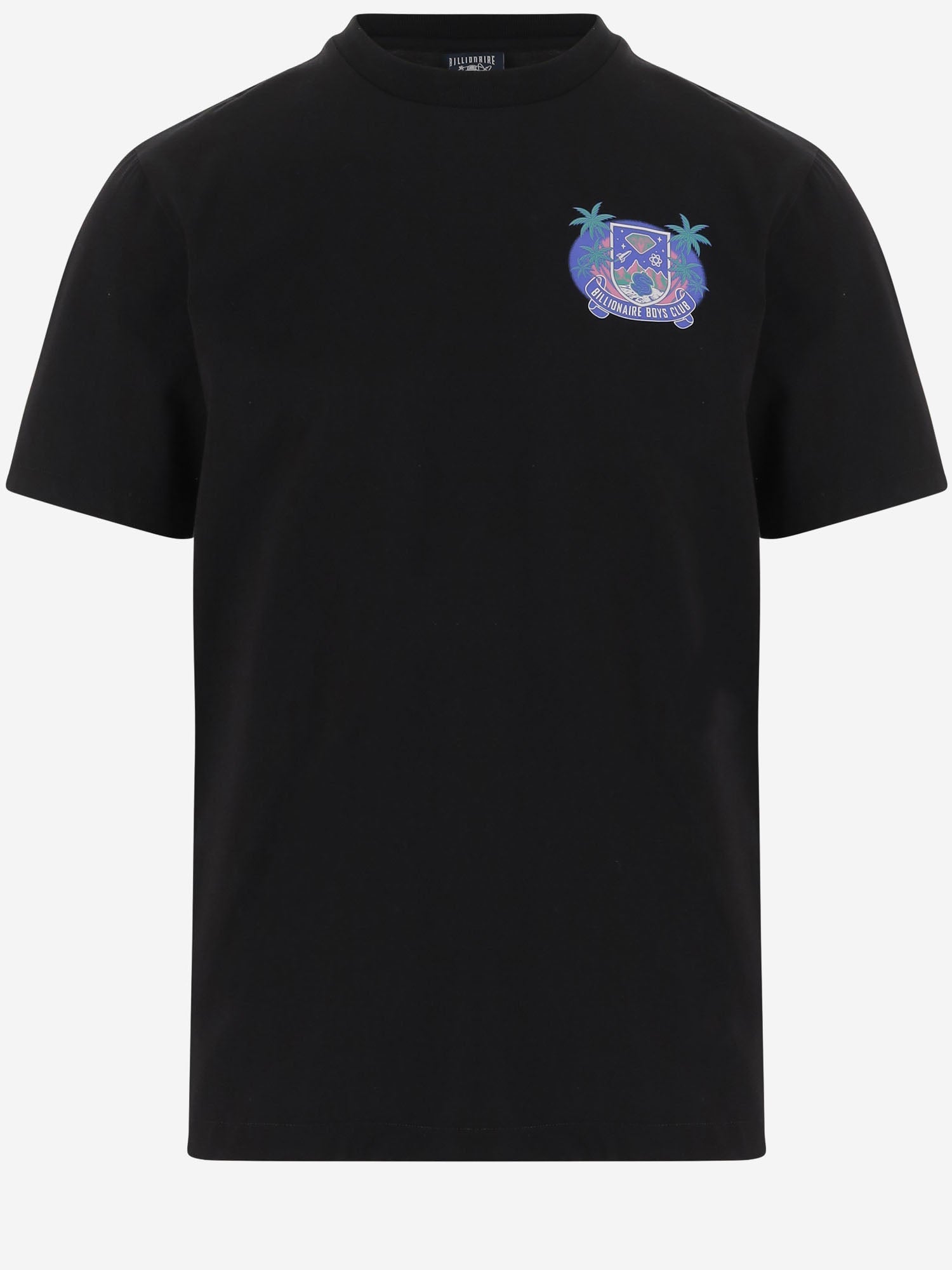 Billionaire Boys Club Logo-Embroidered Cotton T-Shirt — Black by Billionaire Boys Club