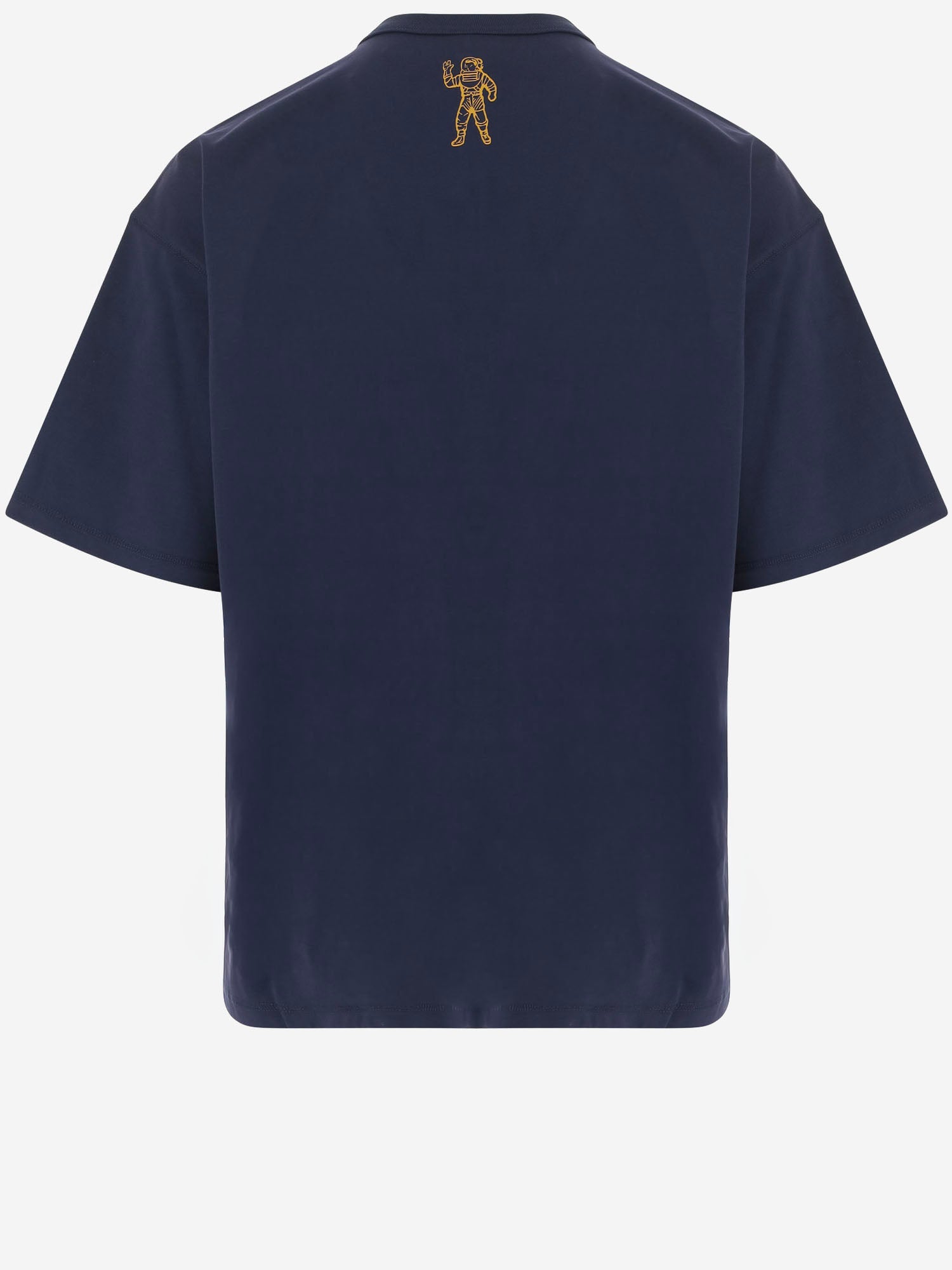 Billionaire Boys Club Logo-Embroidered Crest T-Shirt — Navy, view 2