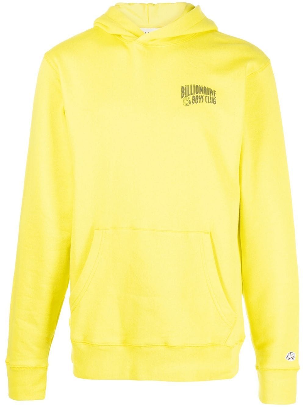 Billionaire Logo-Print Hoodie — Yellow by Billionaire