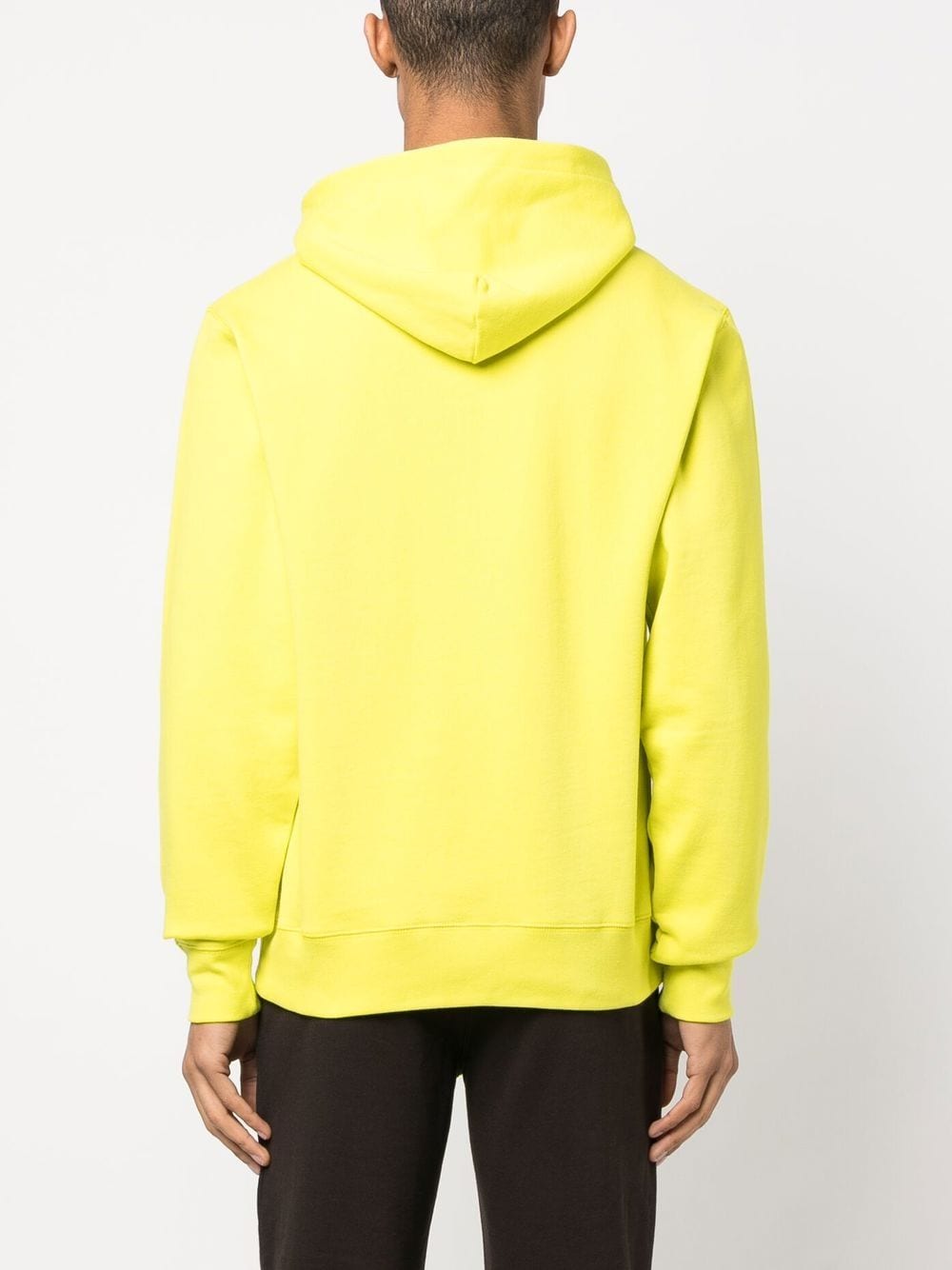 Billionaire Logo-Print Hoodie — Yellow, view 2
