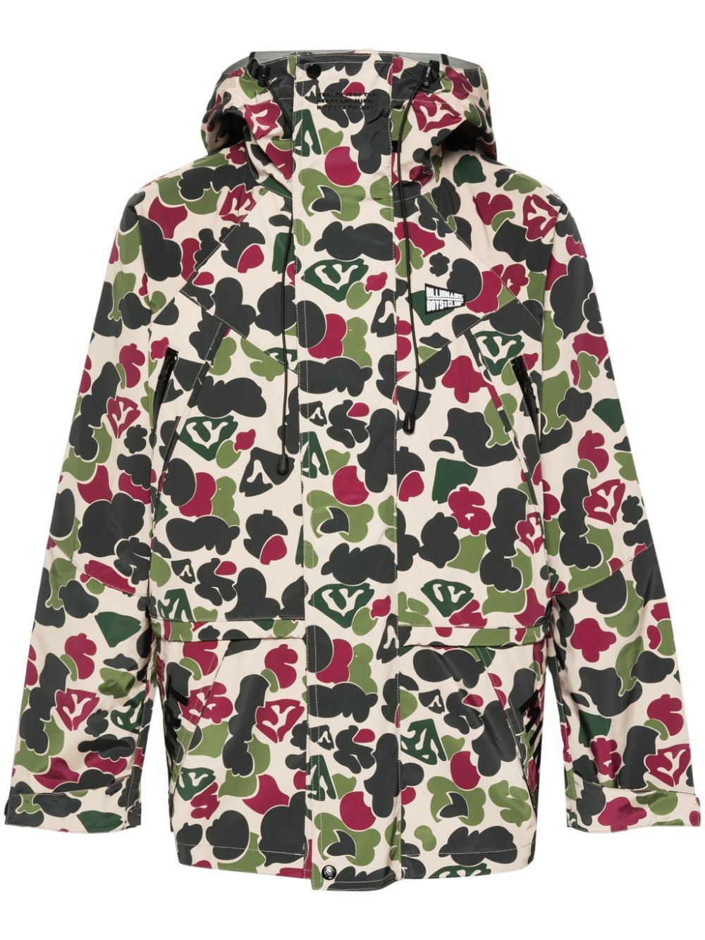 Billionaire Camouflage Print Scuba Jacket — Multicolor by Billionaire