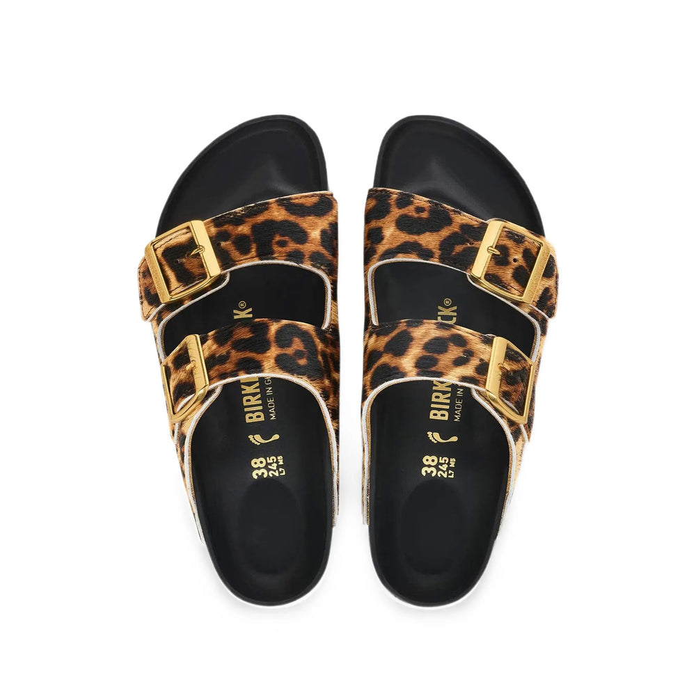 Birkenstock Arizona Leona Sandals — Brown, view 2