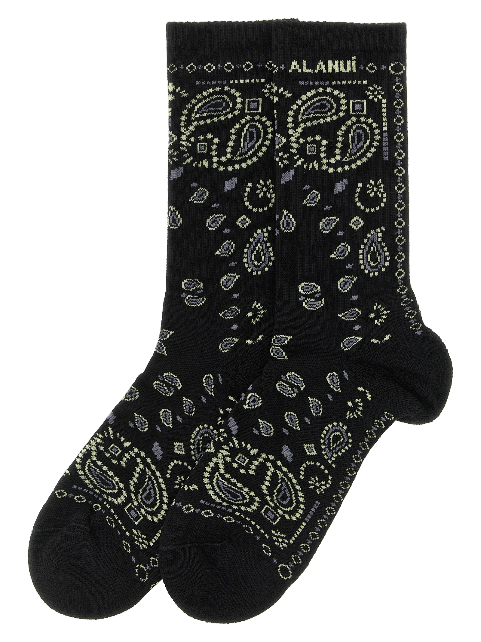 Black Cotton Socks Clothing, view 2