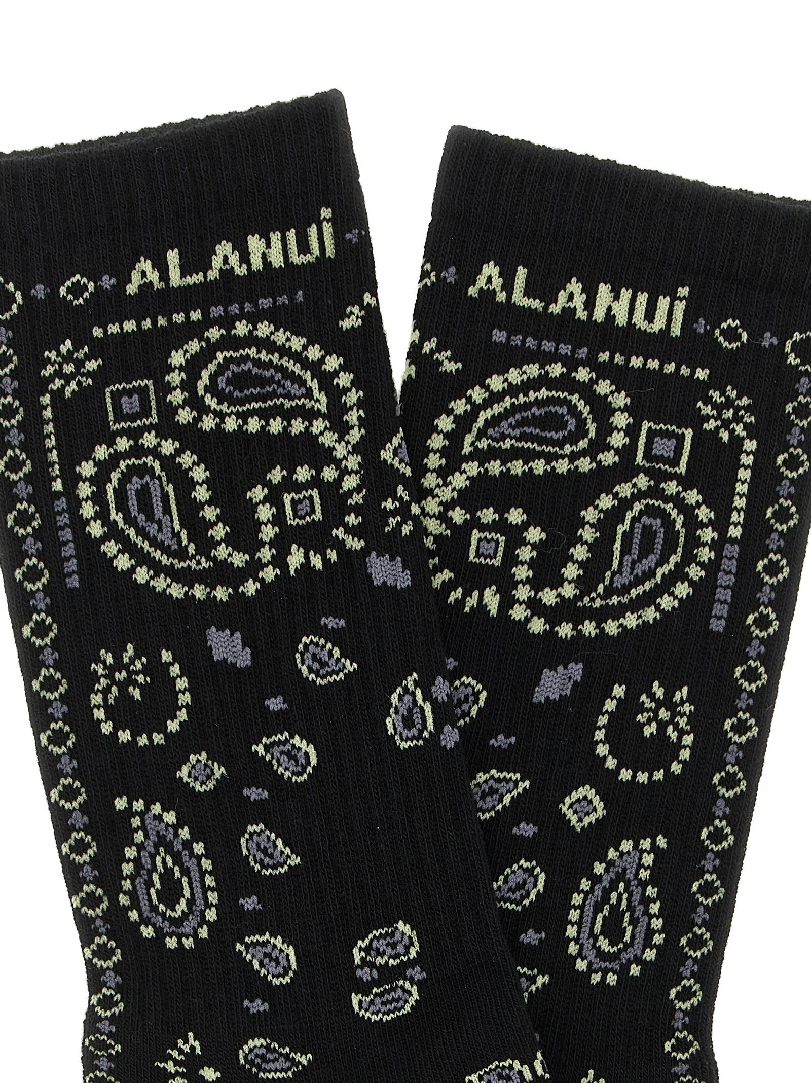 Black Cotton Socks Clothing, view 3