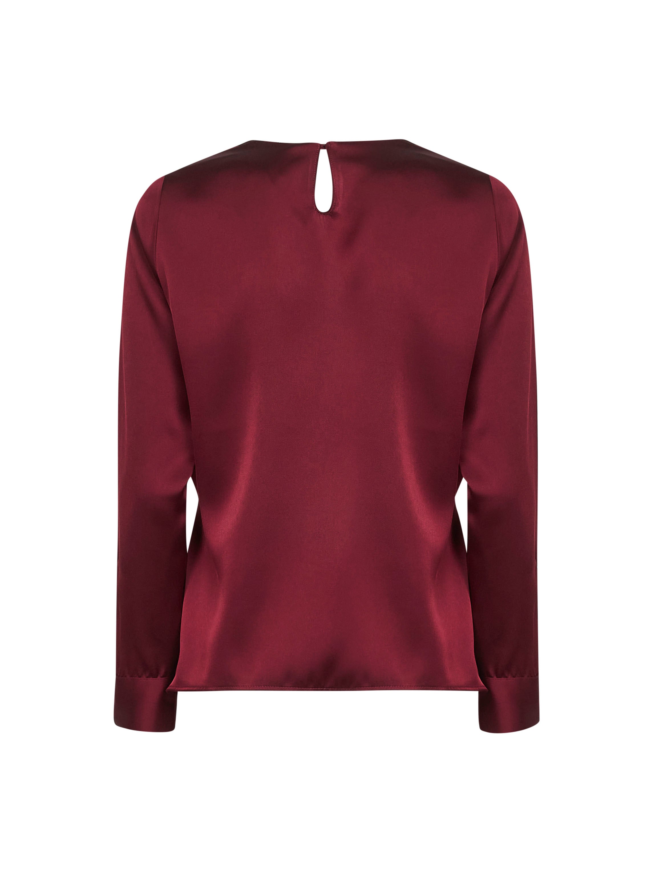 Blanca Vita Cesta Blouse — Red, view 2