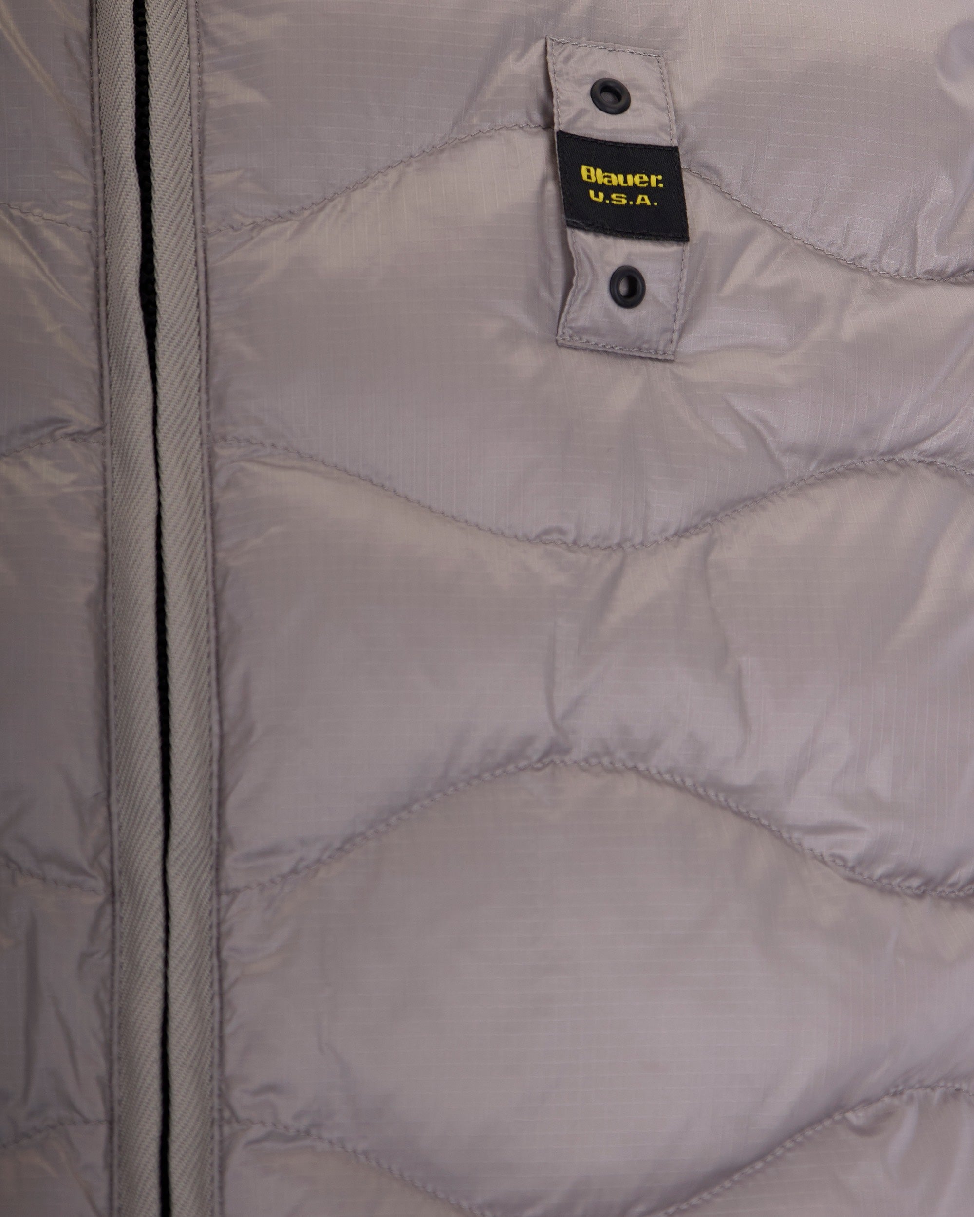 Blauer Gilet — Gray, view 2