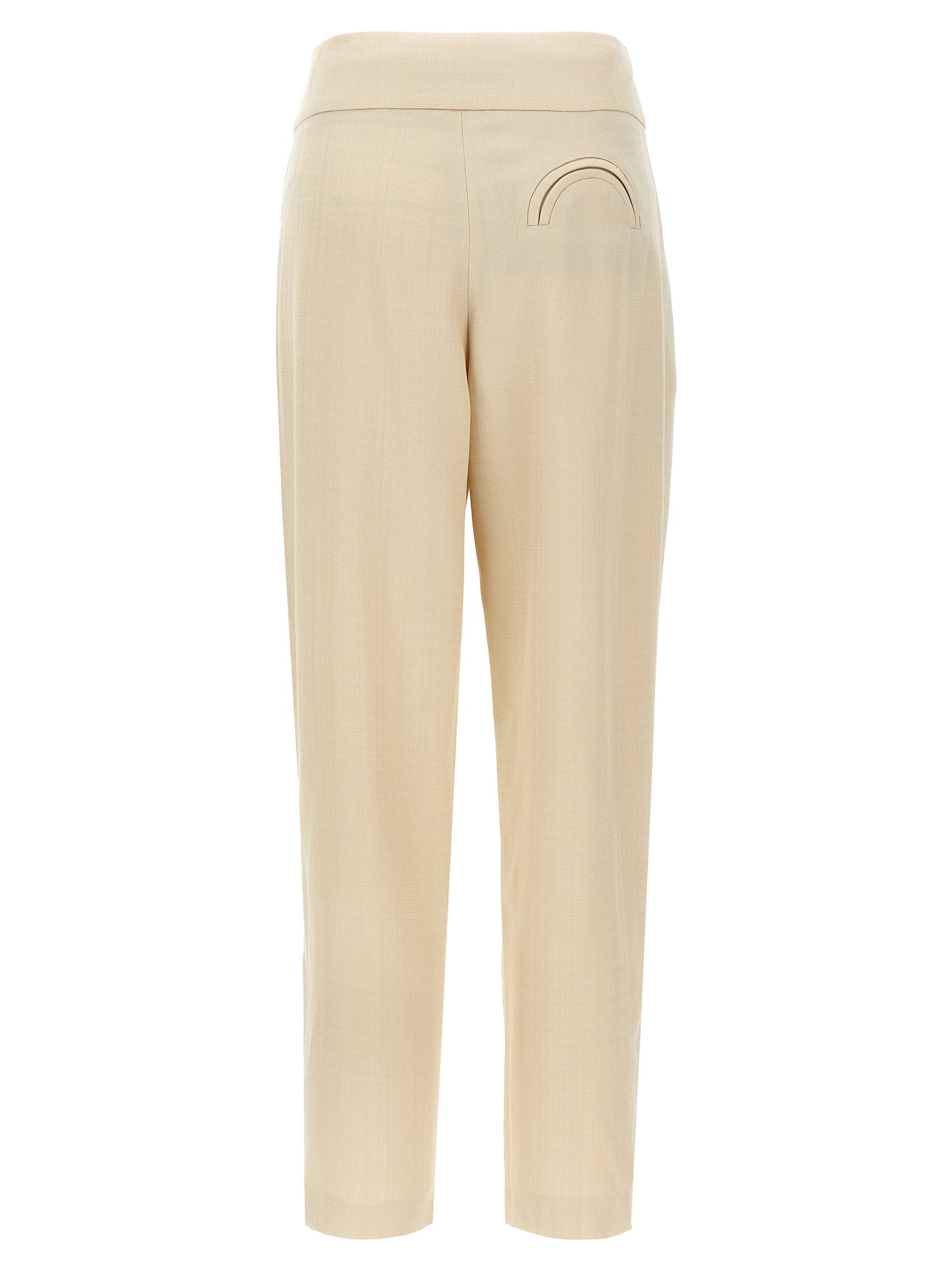 Blazé Milano Sheena Basque Trousers — Cream, view 2