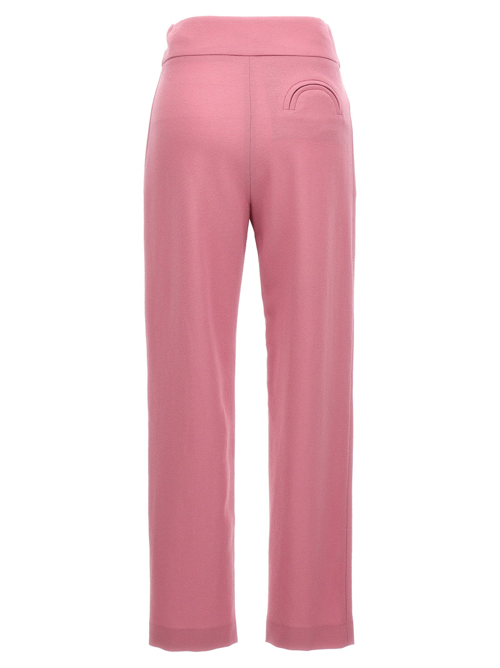 Blazé Milano Cool & Easy Trousers — Pink, view 2