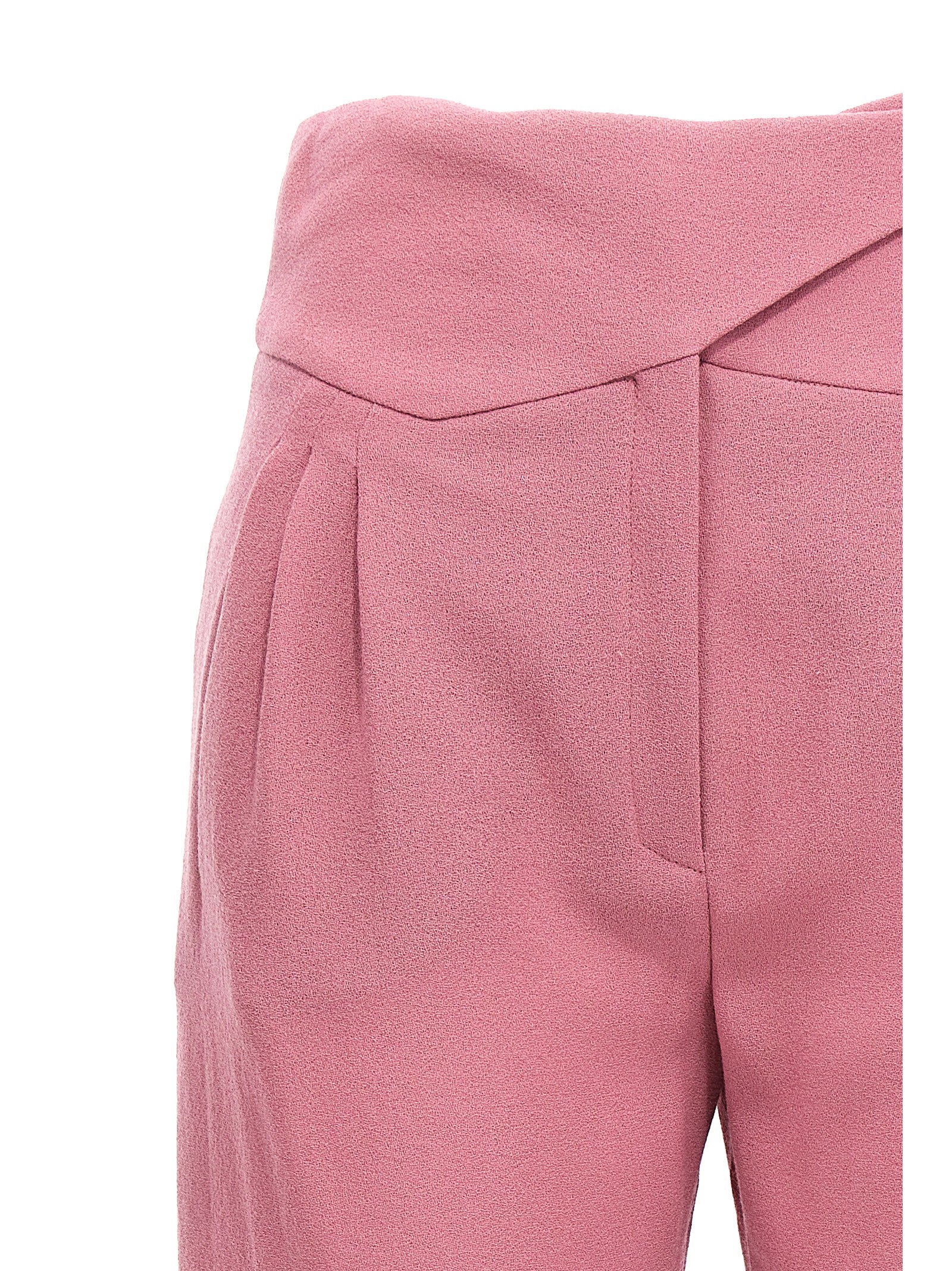 Blazé Milano Cool & Easy Trousers — Pink, view 3