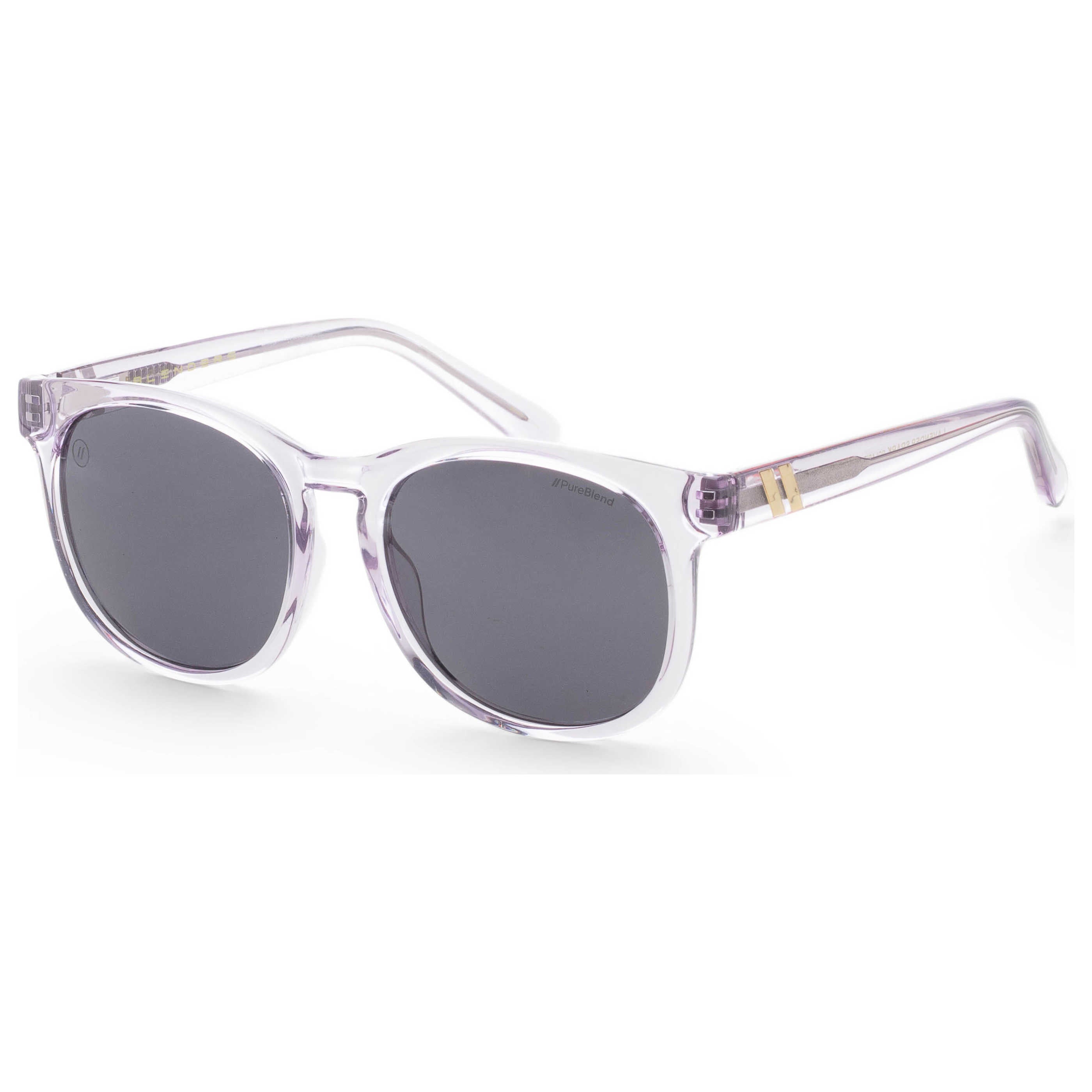 Blenders 206632M7N54M9 Transparent Acetate Sunglasses — Purple by Blenders