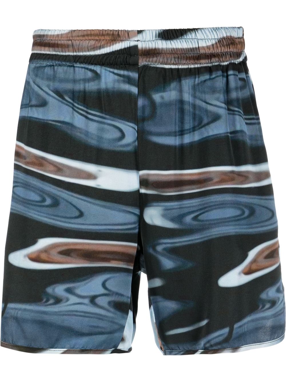 Blue Sky Inn Graphic Print Shorts — Blue by Blue Sky Inn