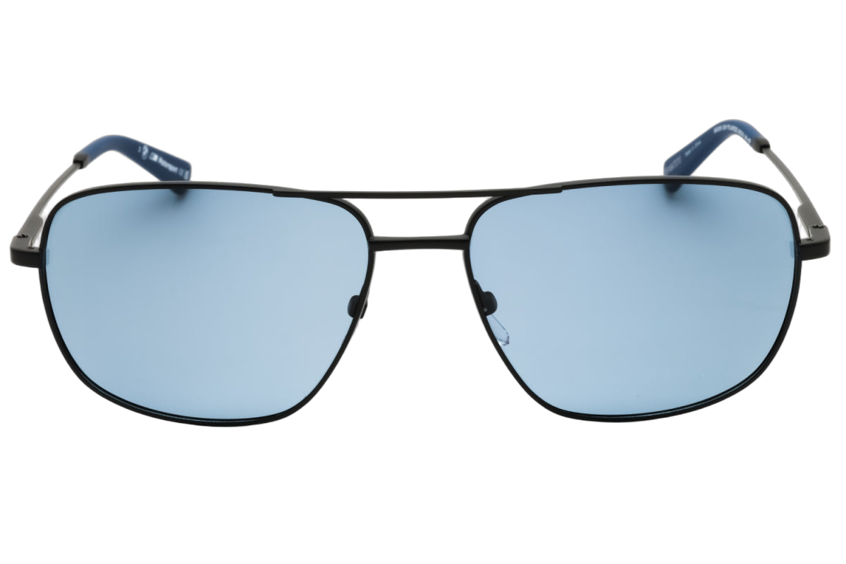 Bmw BS002602M Aviator Blue Polarized Sunglasses — Black by Bmw