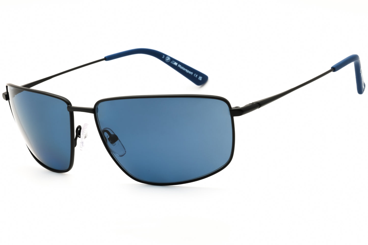Bmw BS0027 Polarized Metal Frame Sunglasses — Black by Bmw