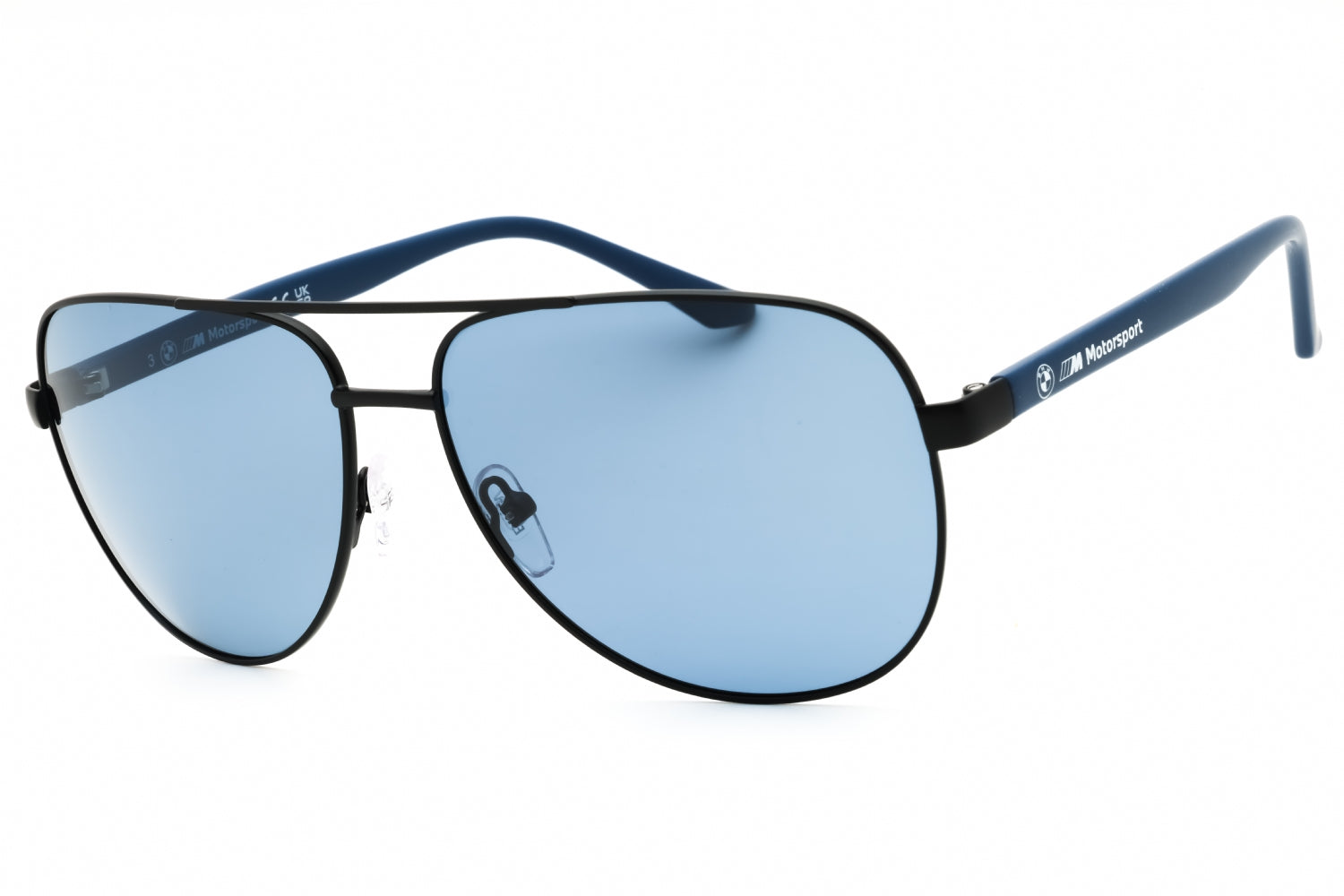 Bmw BS0028 Aviator Polarized Sunglasses — Black by Bmw