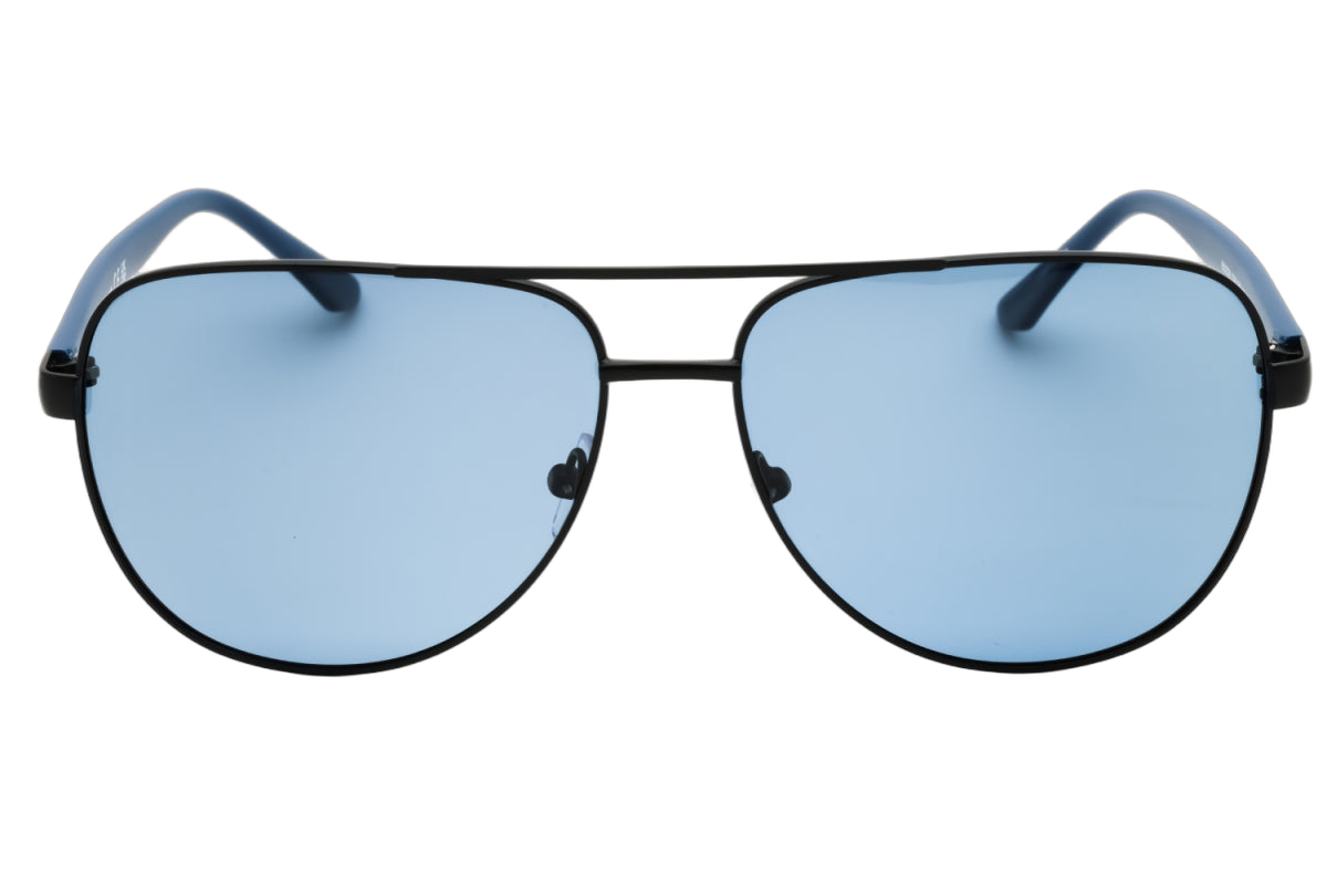 Bmw BS002802M Aviator Full Rim Sunglasses — Black by Bmw