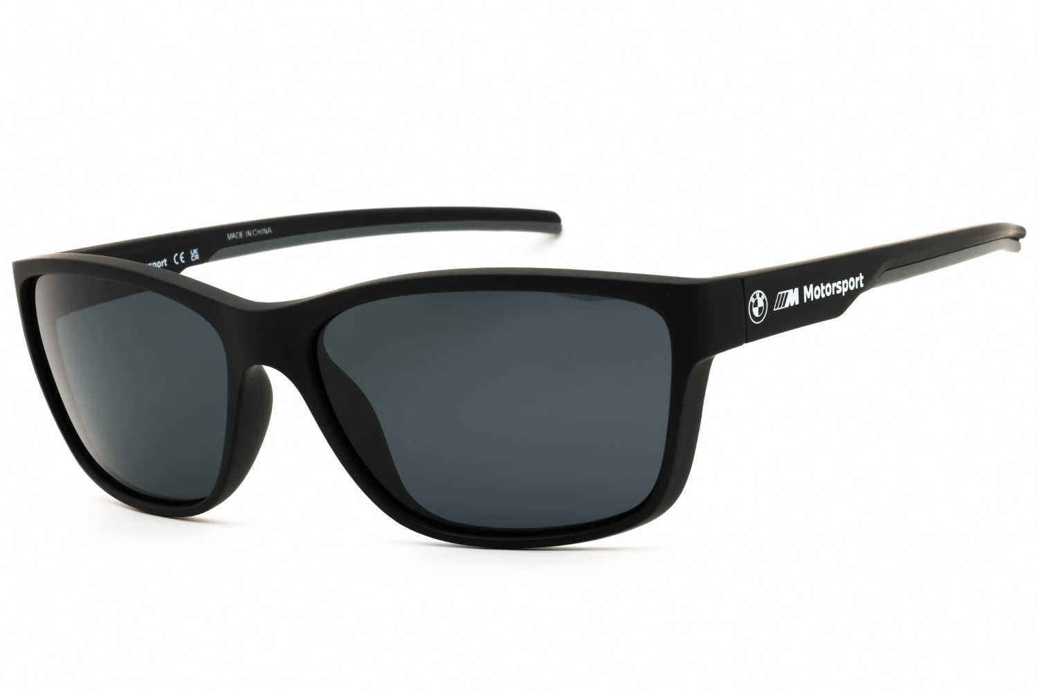 Bmw BS0036 Sport Wraparound Sunglasses — Black by Bmw
