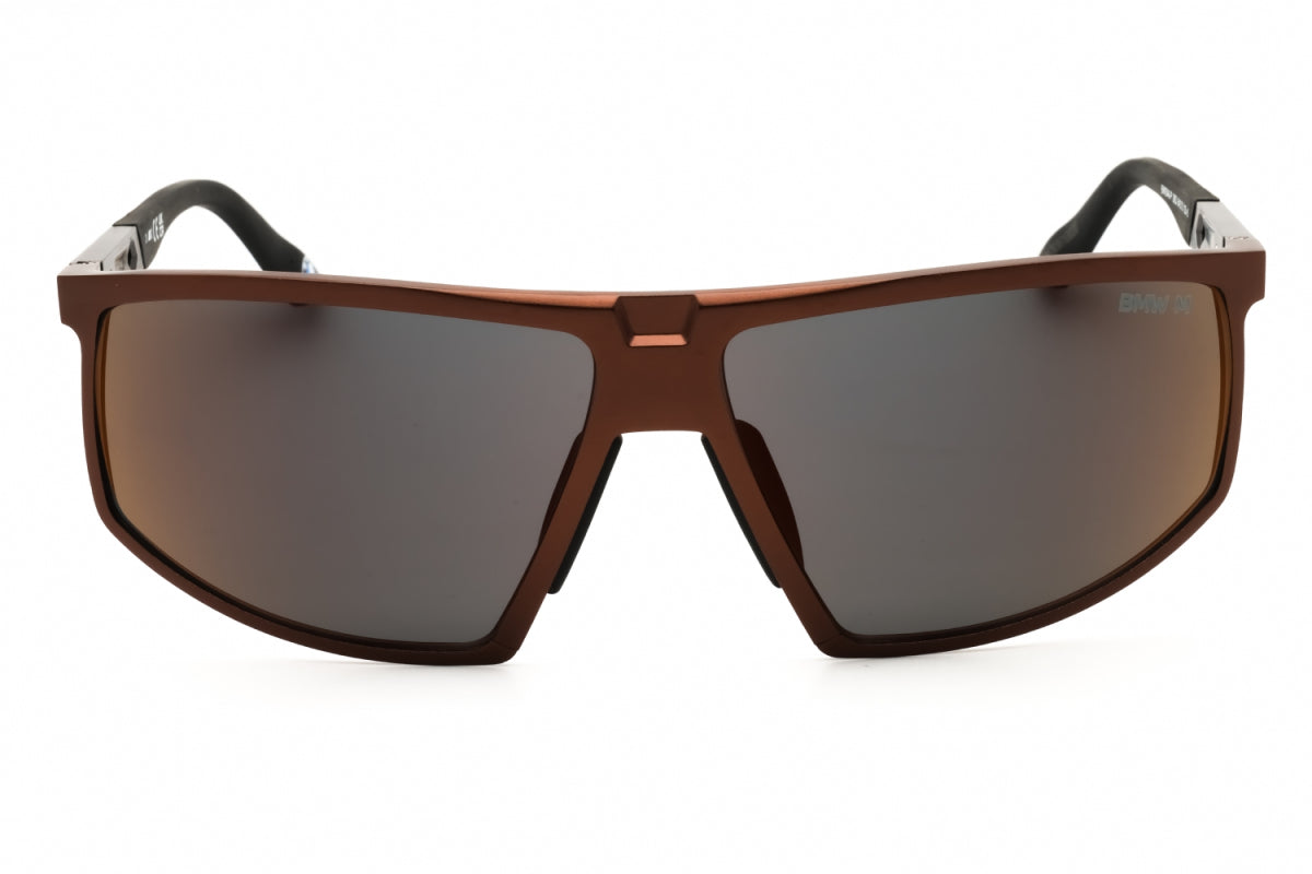 Bmw BW0046-P38Q Rectangle Full Rim Sunglasses — Bronze, view 2