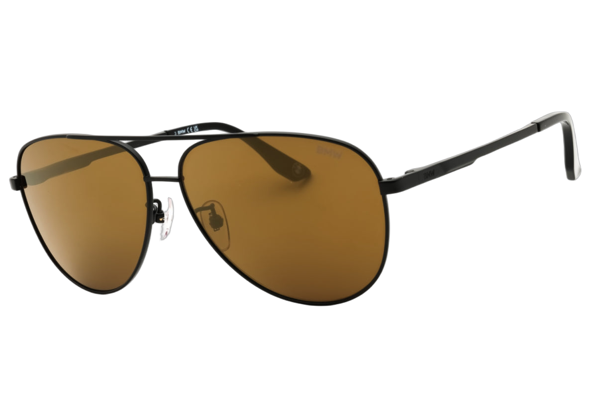 Bmw BW0054-H02G Aviator Full Rim Sunglasses — Black by Bmw