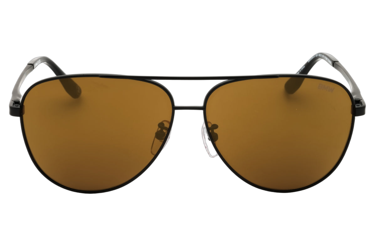 Bmw BW0054-H02G Aviator Full Rim Sunglasses — Black, view 2