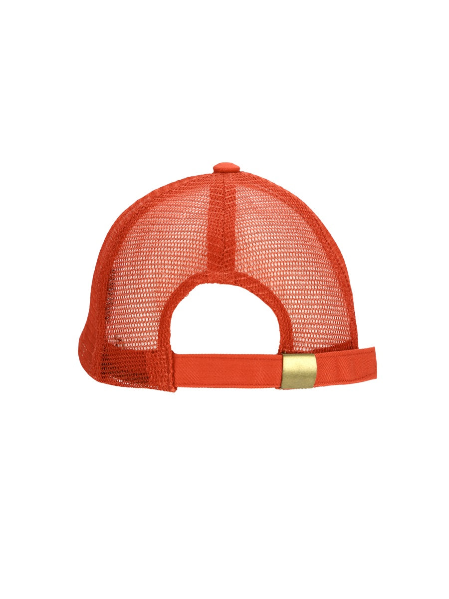Bobo Choses B125AI022K_611 Cotton Beanie — Red, view 3