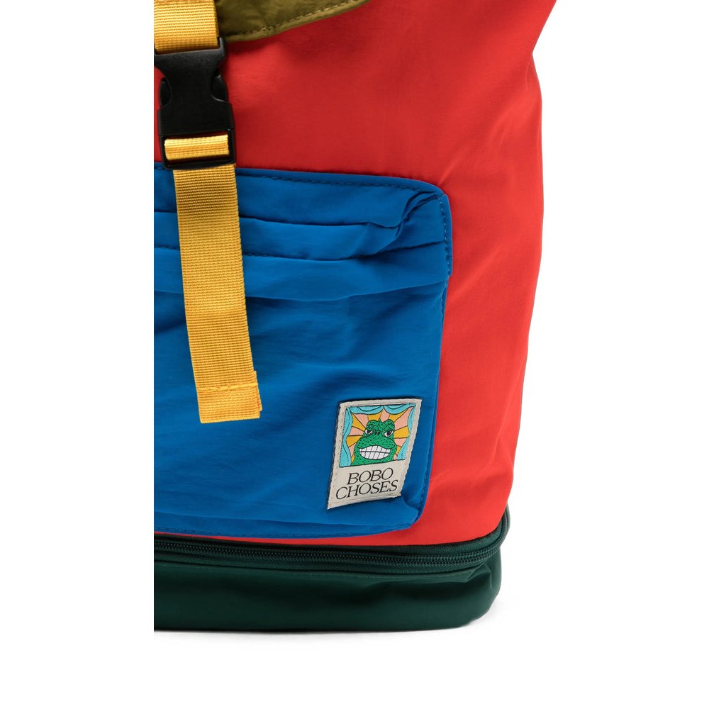 Bobo Choses Recycled Polyester Backpack — Red, view 4