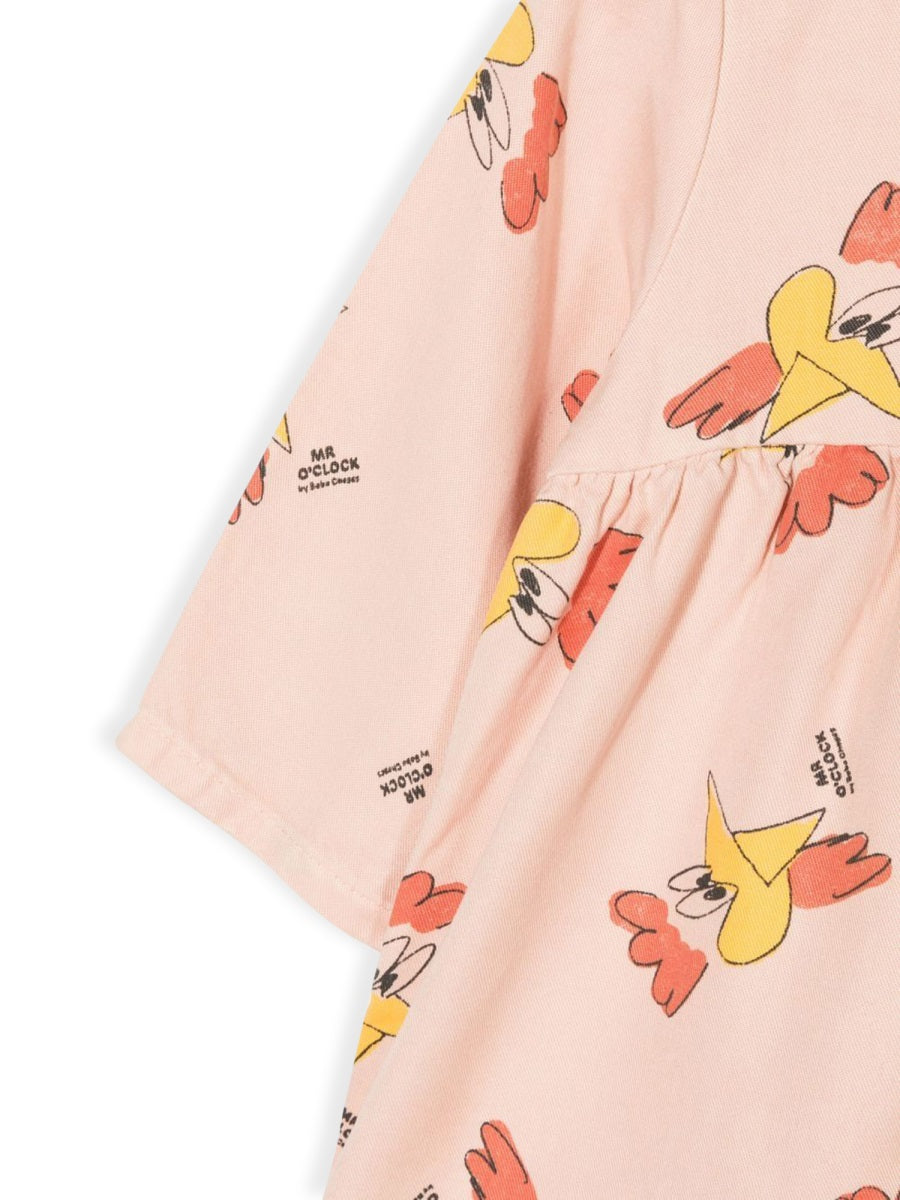 Bobo Choses Mr O'Clock Allover Dress — Multicolor, view 2