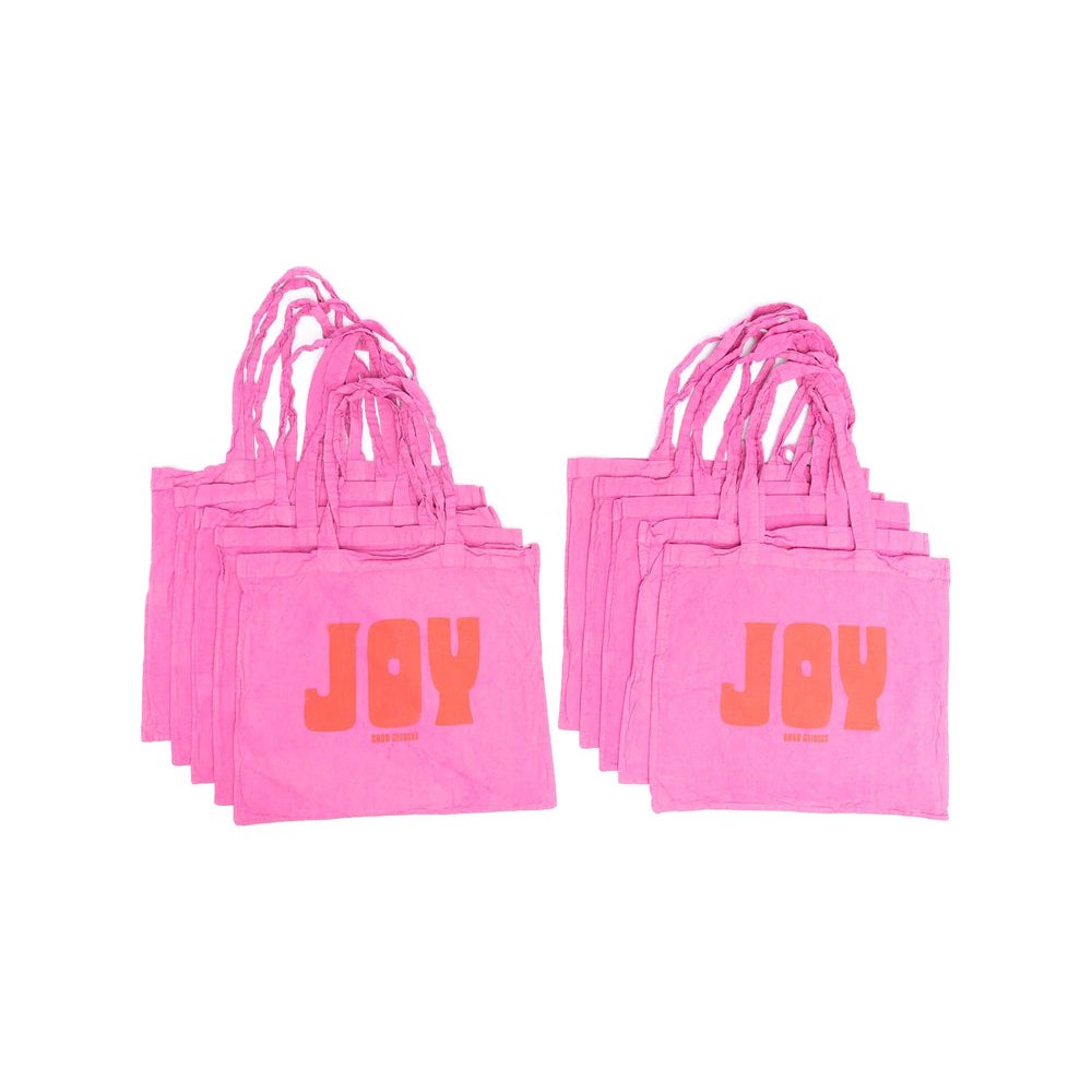 Bobo Choses Logo-Print Cotton Mini Bag — Pink by Bobo Choses