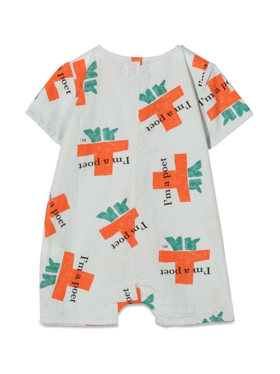 Bobo Choses Multicolour Organic Cotton Playsuit — Multicolor, view 2