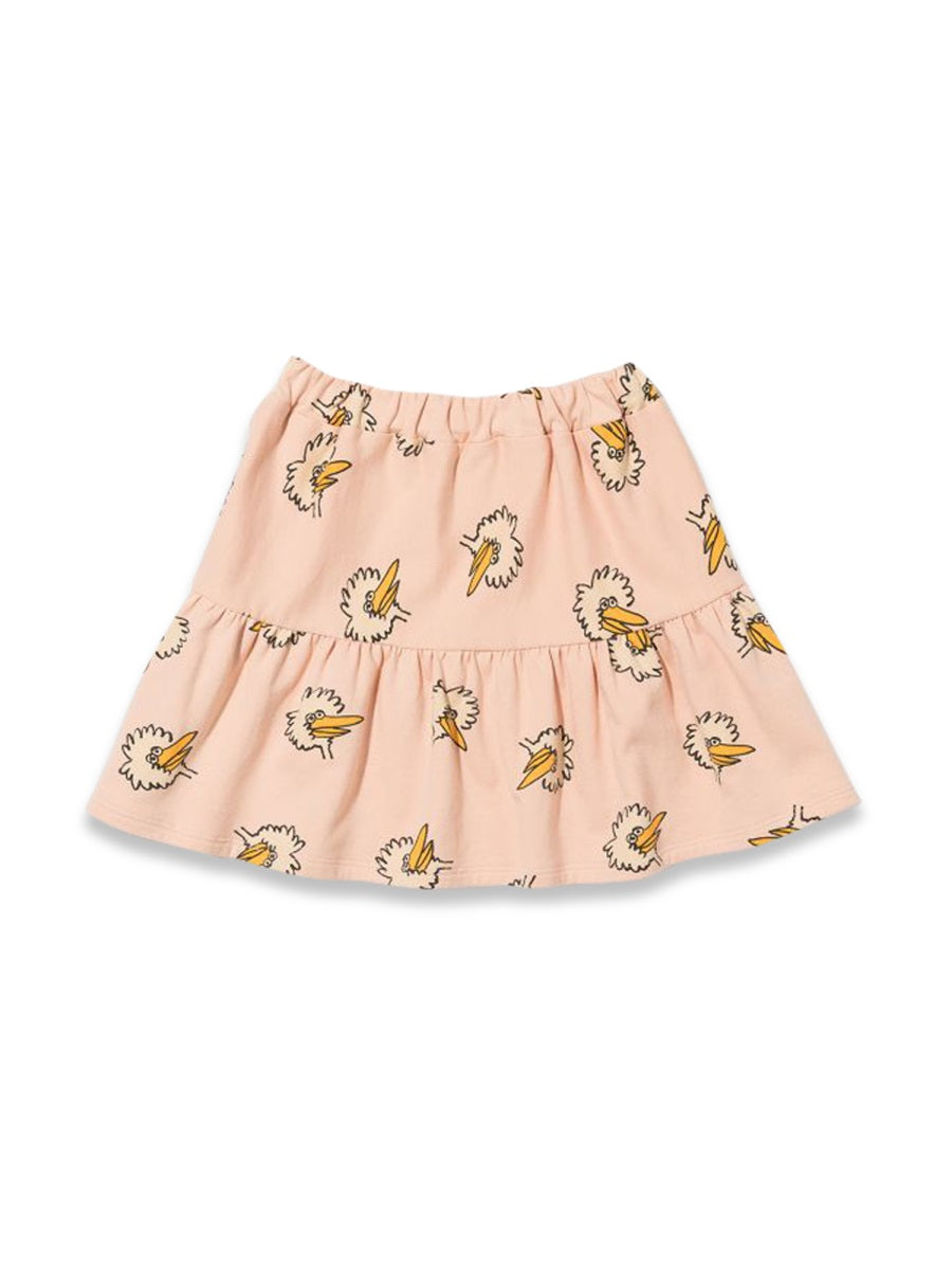 Bobo Choses Birdie Skirt — Pink, view 6