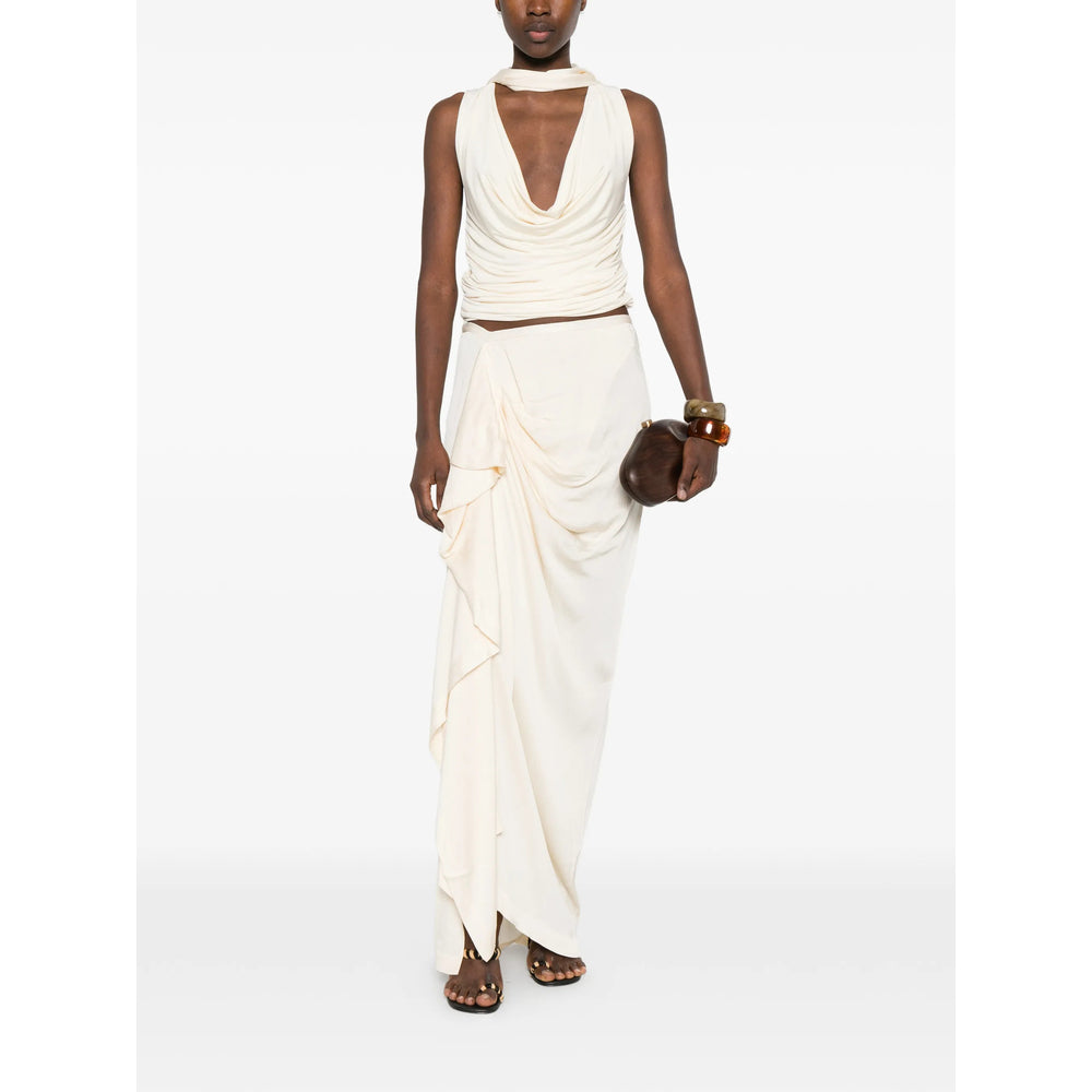 Bondi Born Ardea Skirt — Beige, view 4