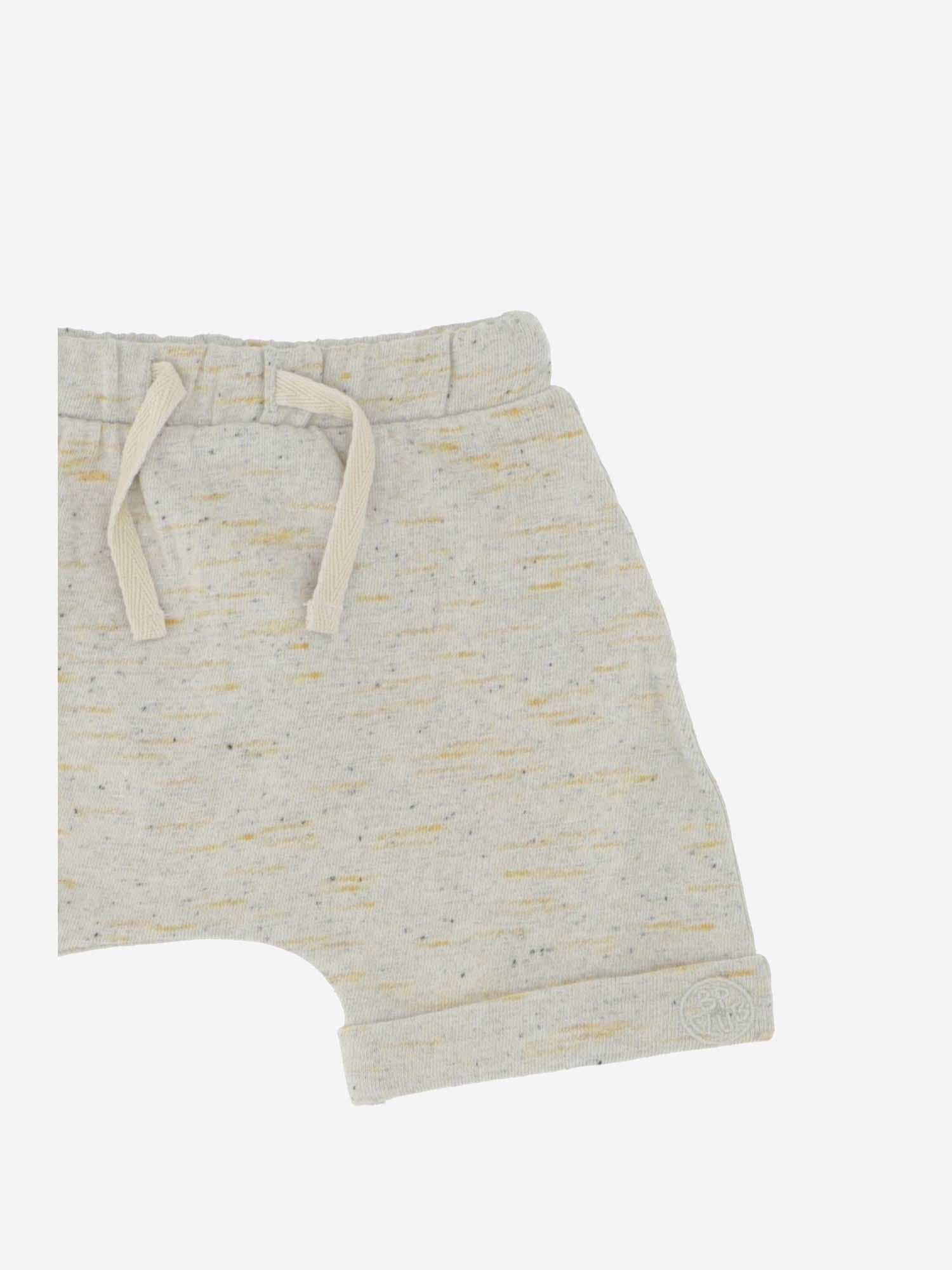 Bonpoint Stretch Cotton Bermudas — Beige, view 2