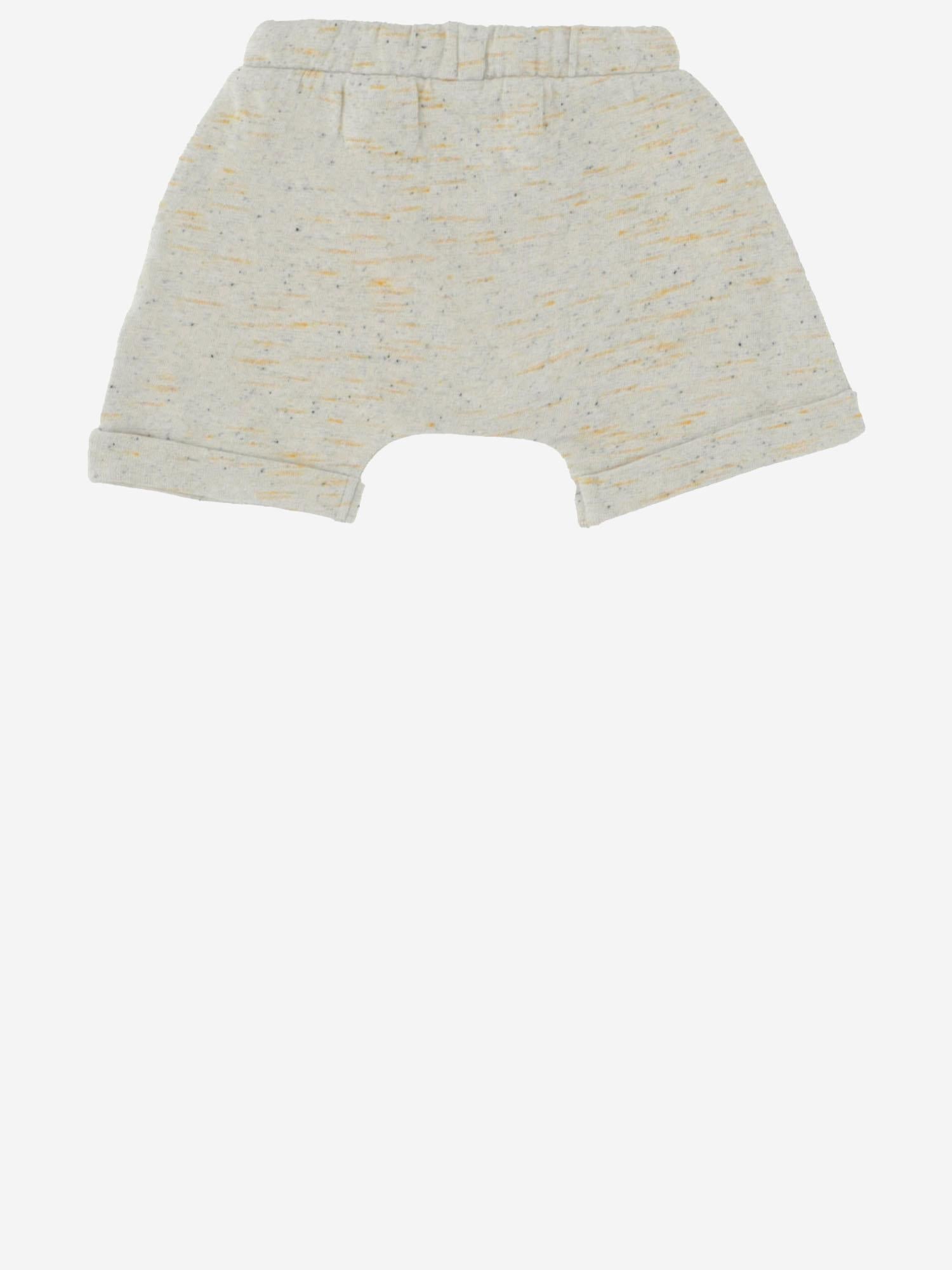 Bonpoint Stretch Cotton Bermudas — Beige, view 3