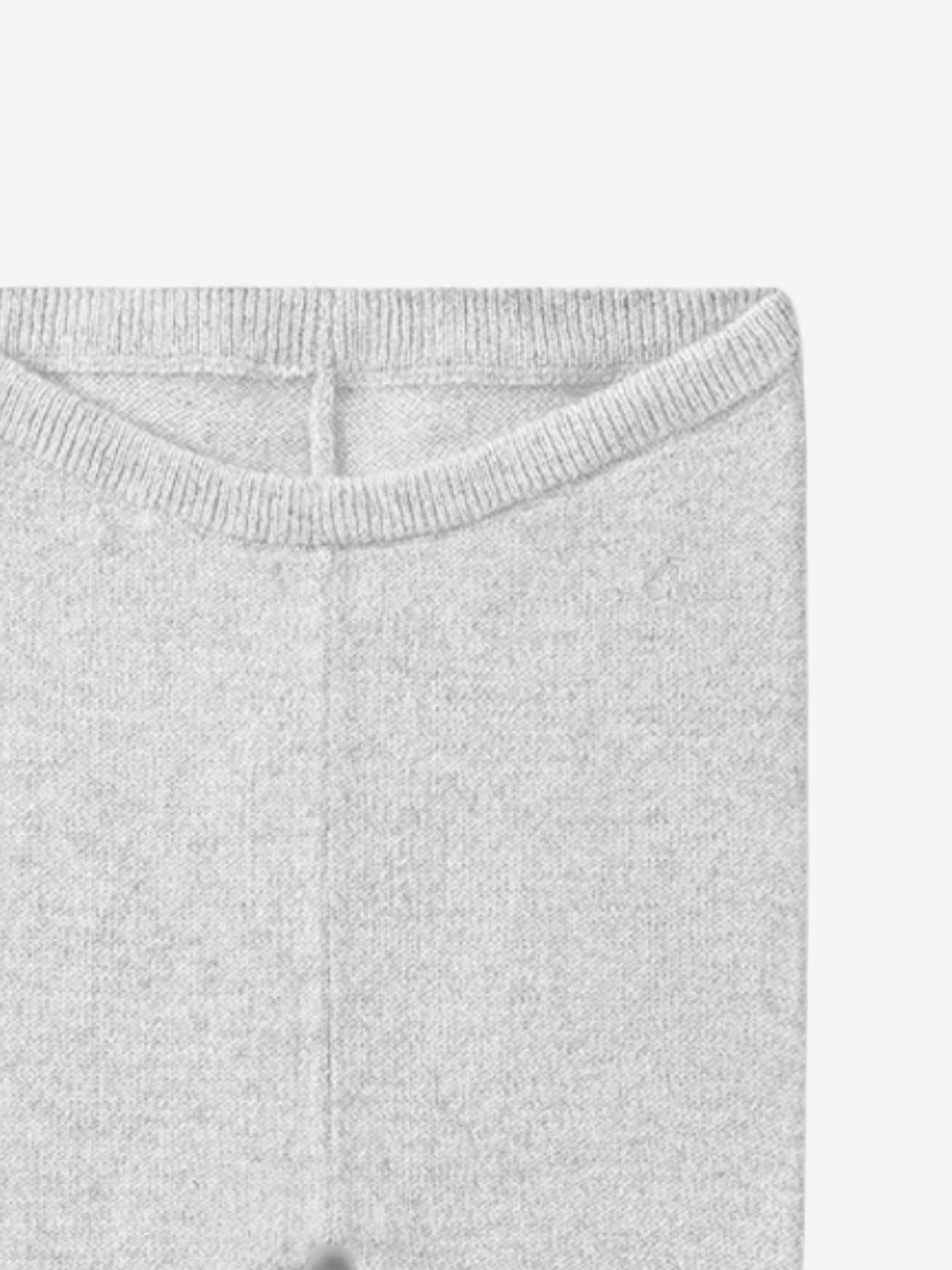 Bonpoint Cashmere Leggings — Gray, view 2