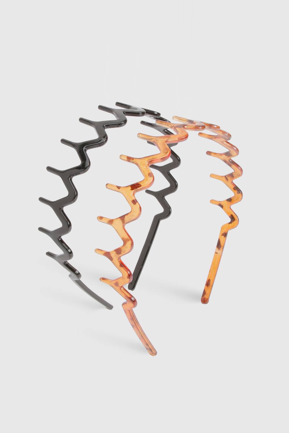 boohoo Women's 2 Pack Zig Zag Headbands by boohoo