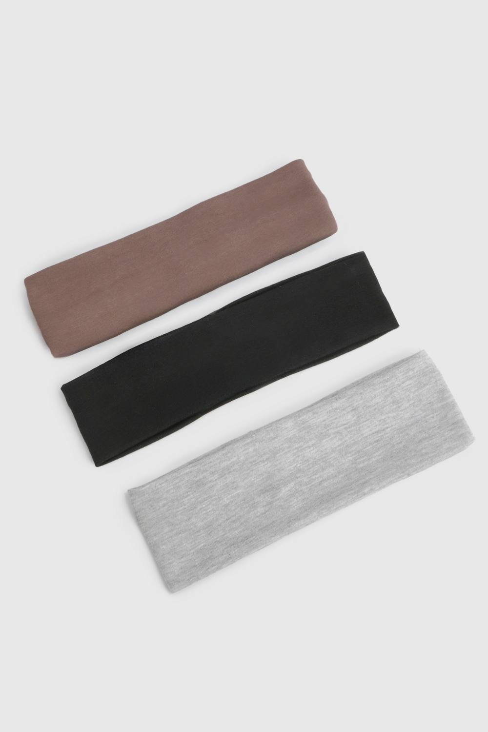 boohoo Women's 3 Pack Jersey Headbands by boohoo